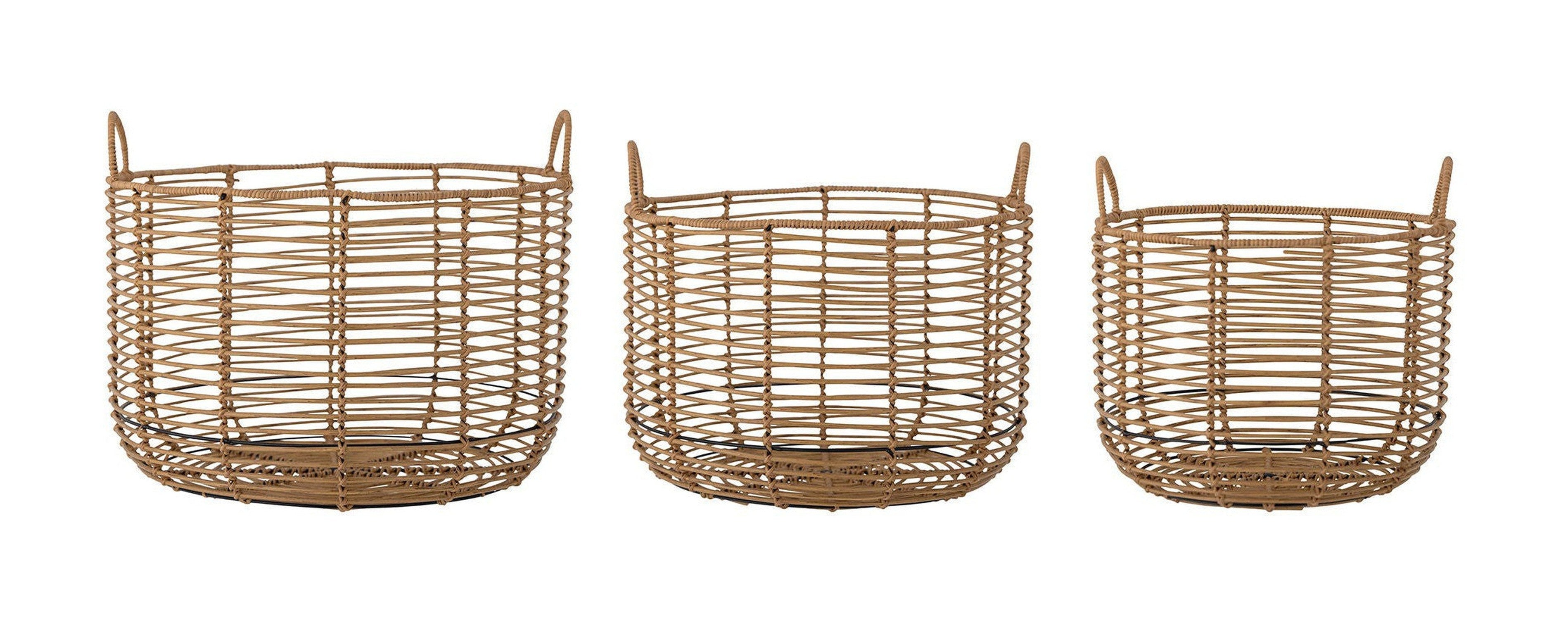 Bloomingville MEKKEL BASKEL, Naturaleza, Polyrattan