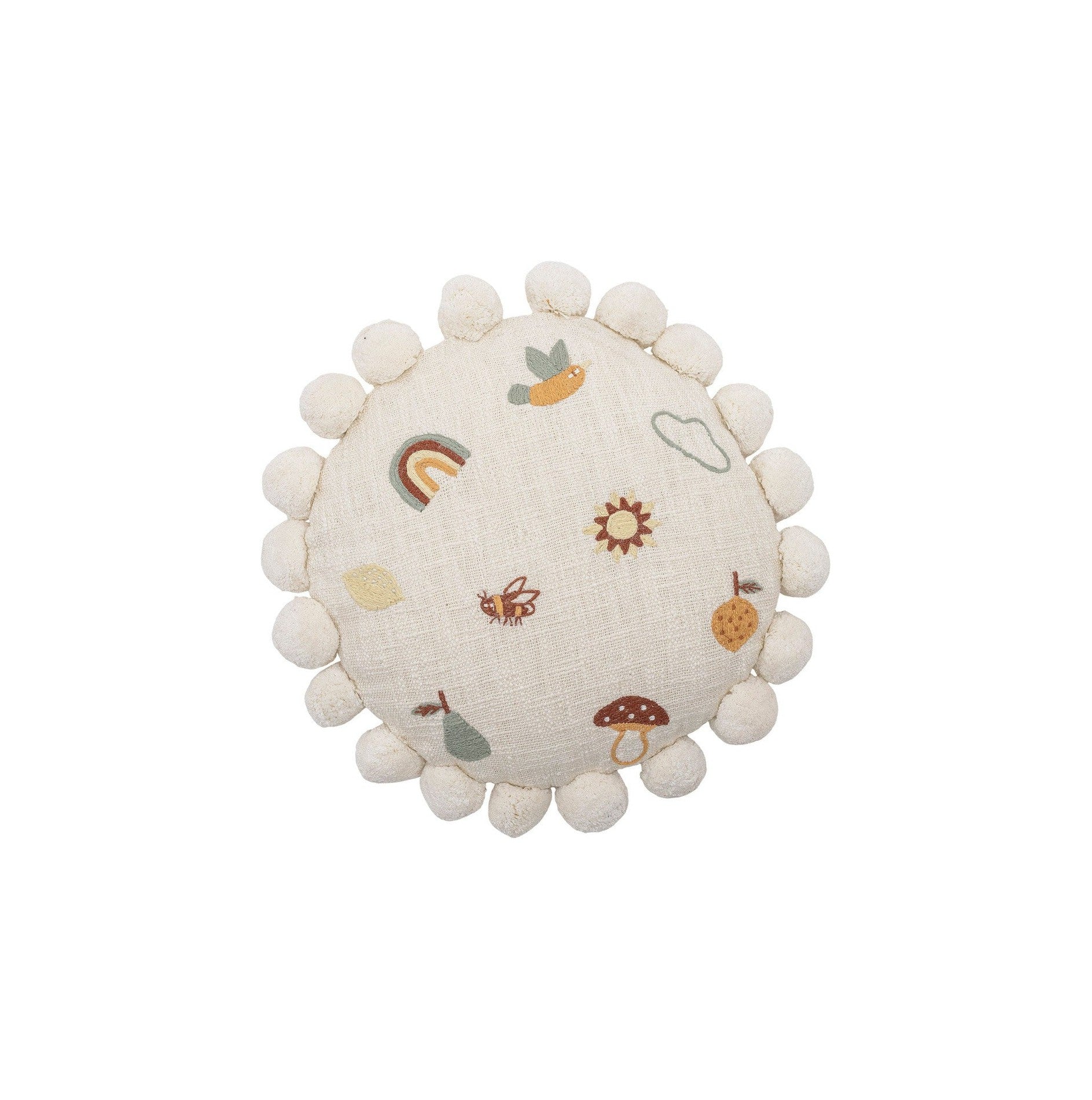 Bloomingville Mini Agnes Cushion, Naturaleza, Algodón