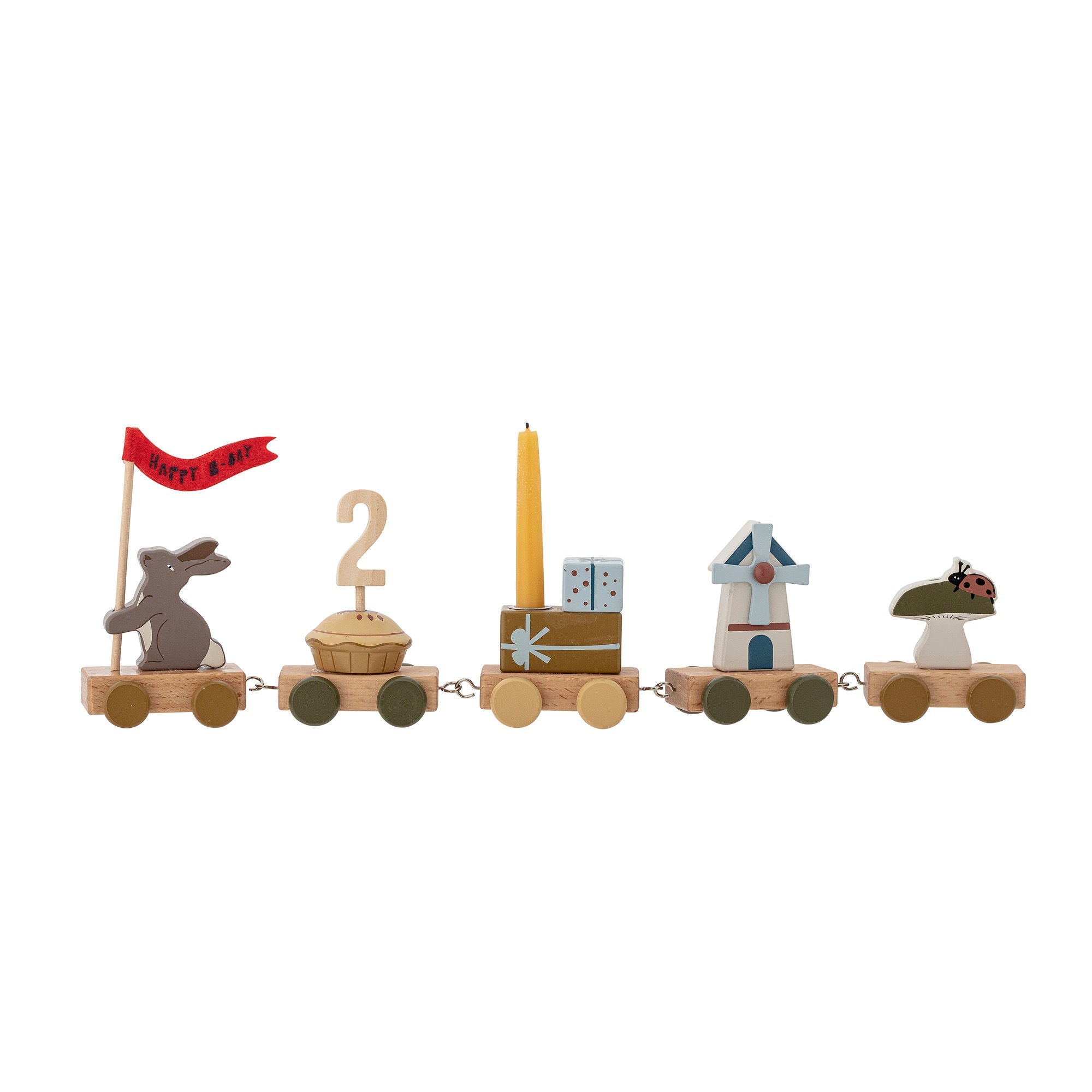 [product_category]-Bloomingville MINI Alfi Birthday Decoration, Brown, FSC®100%, MDF-Bloomingville MINI-5711173267392-82049943-BLO-2