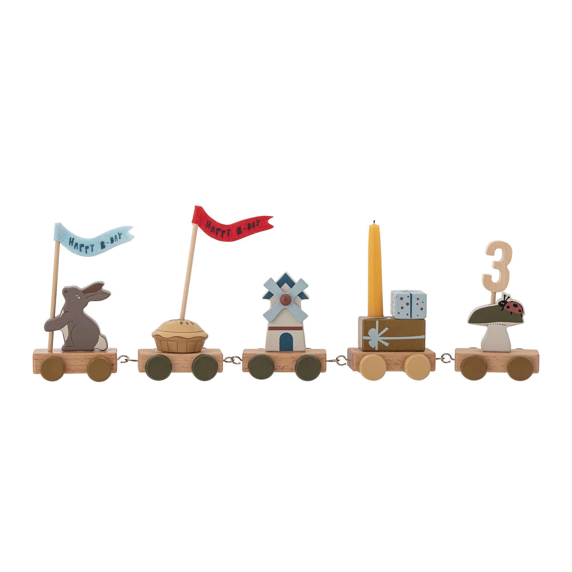 [product_category]-Bloomingville MINI Alfi Birthday Decoration, Brown, FSC®100%, MDF-Bloomingville MINI-5711173267392-82049943-BLO-3