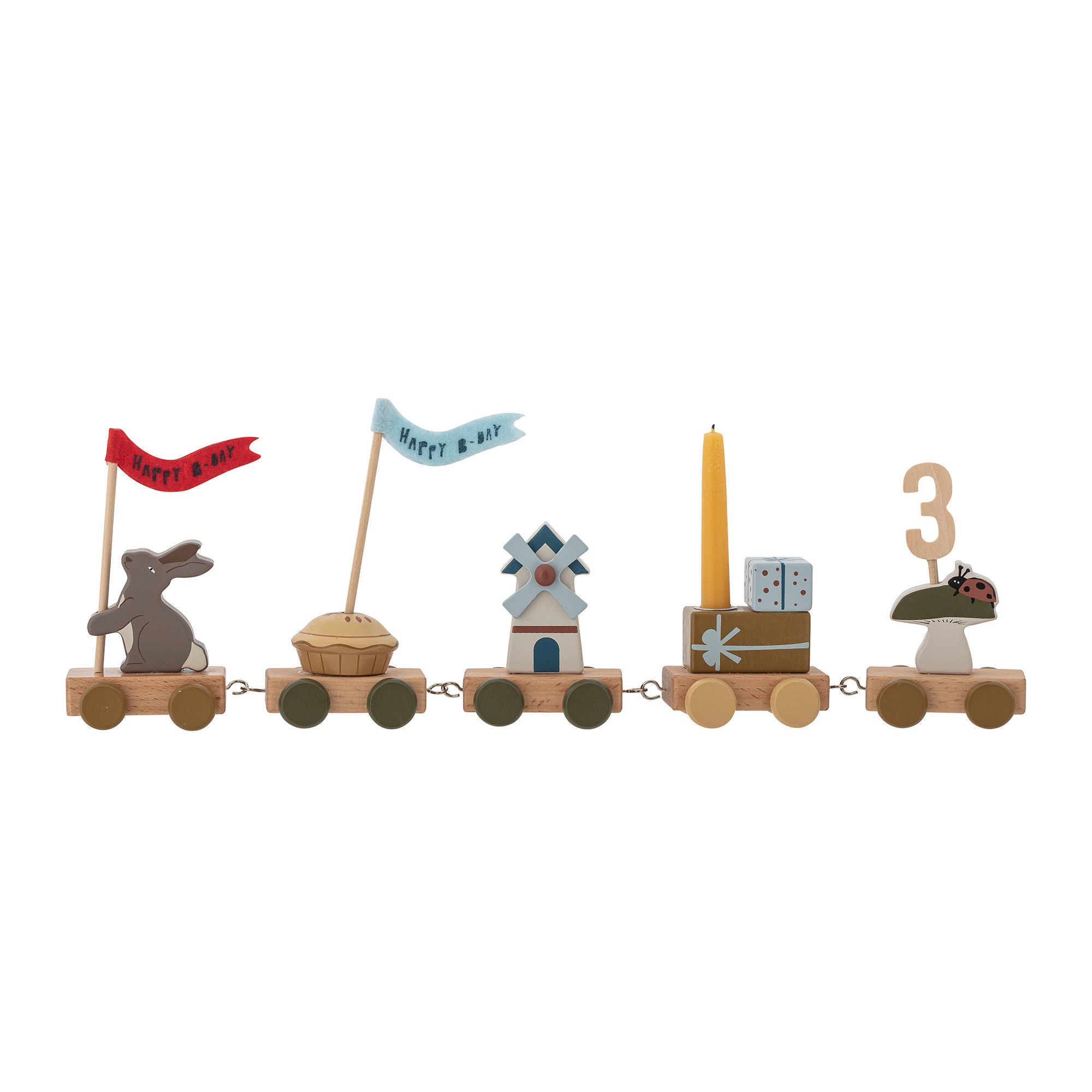 [product_category]-Bloomingville MINI Alfi Birthday Decoration, Brown, FSC®100%, MDF-Bloomingville MINI-5711173267392-82049943-BLO-4
