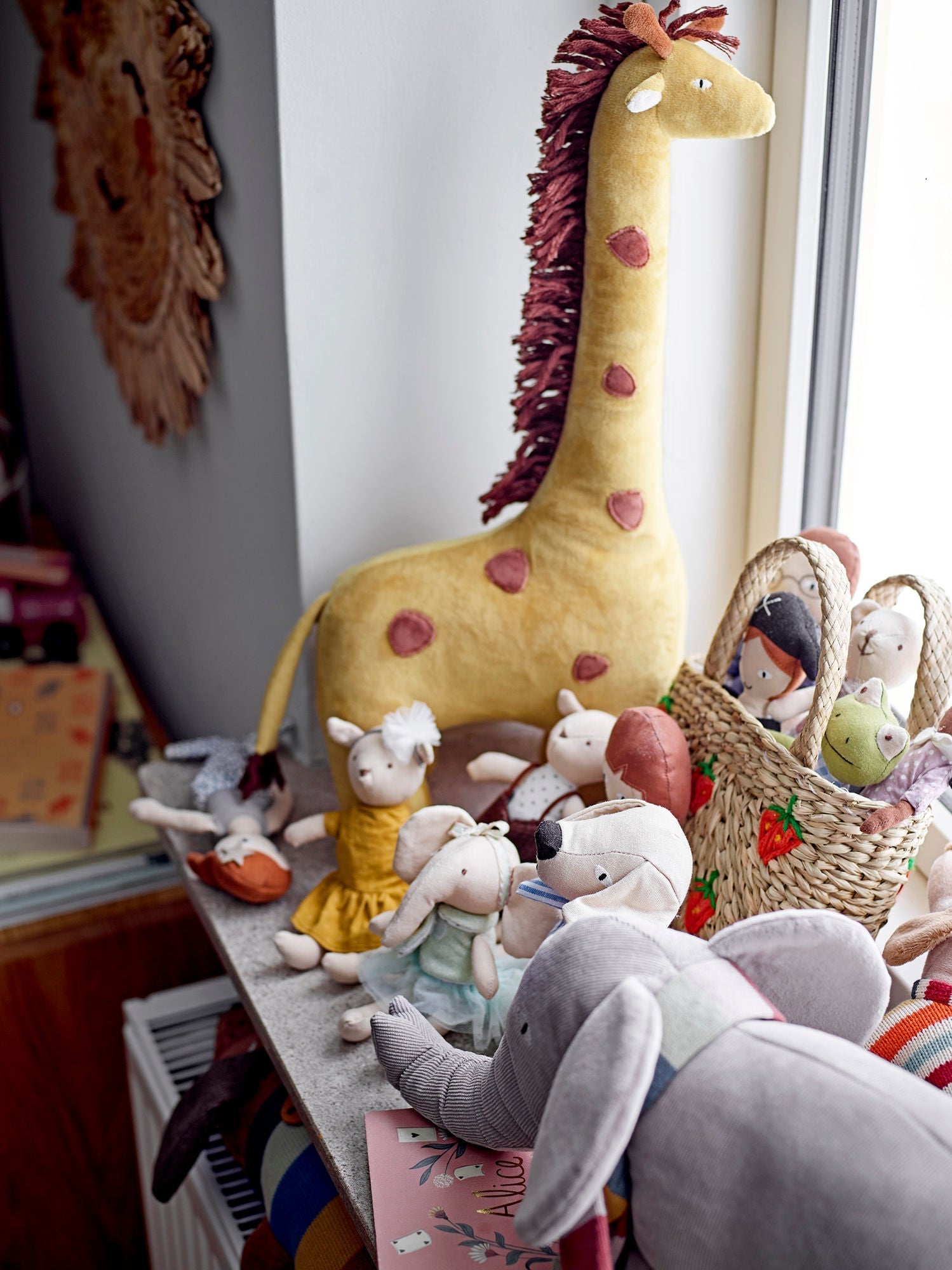 [product_category]-Bloomingville MINI Animal friends Doll, Yellow, Cotton-Bloomingville MINI-5711173302161-82058249-BLO-4