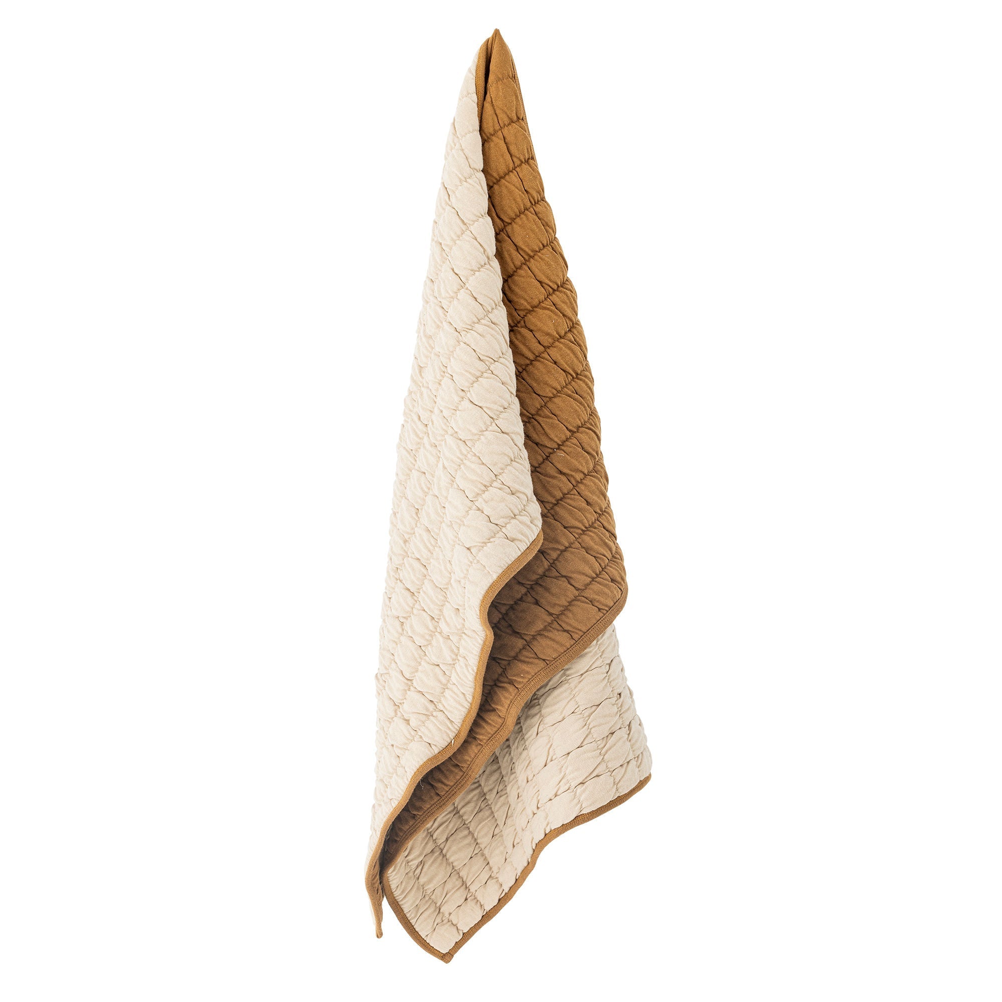 [product_category]-Bloomingville MINI Baille Quilt, Brown, Cotton OEKO-TEX®-Bloomingville MINI-5711173300839-82059627-BLO-5