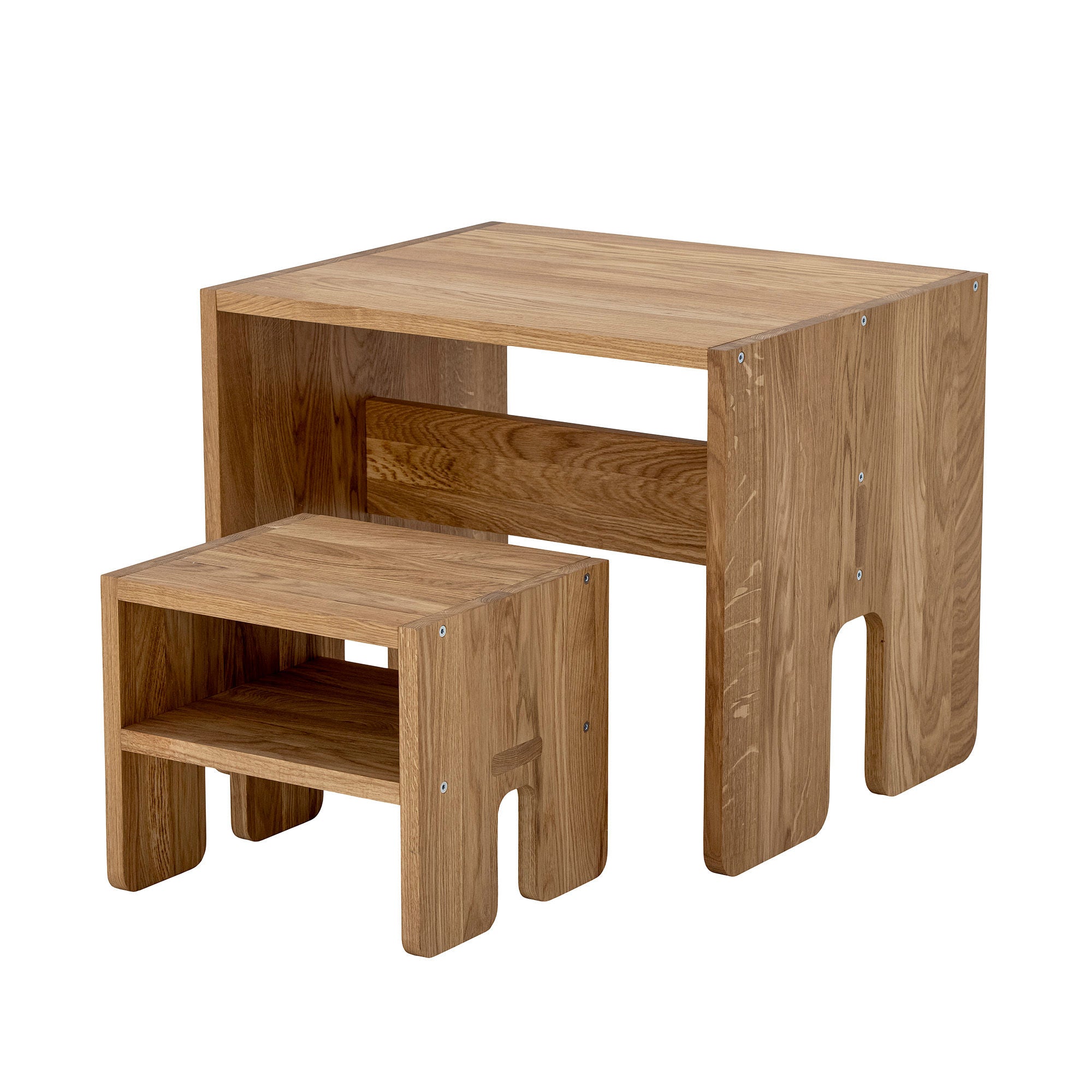 [product_category]-Bloomingville MINI Bas Stool, Brown, Oak-Bloomingville MINI-5711173304912-82059342-BLO-4