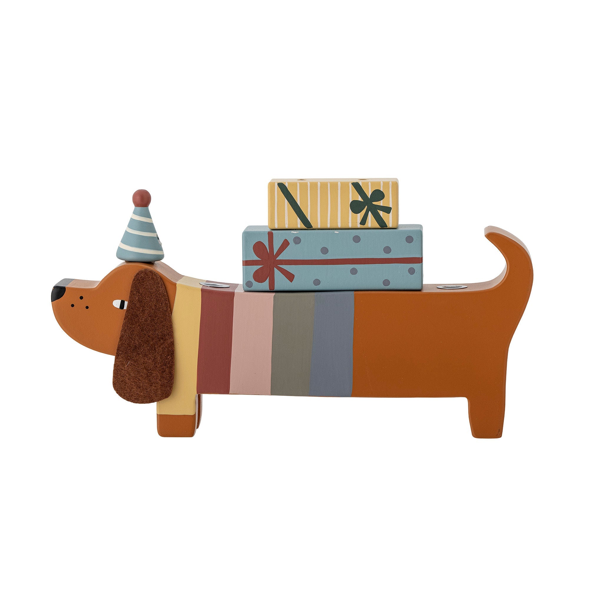 [product_category]-Bloomingville MINI Charlie Birthday Decoration, Brown, FSC®100%, Lotus-Bloomingville MINI-5711173325580-82054440-BLO-4