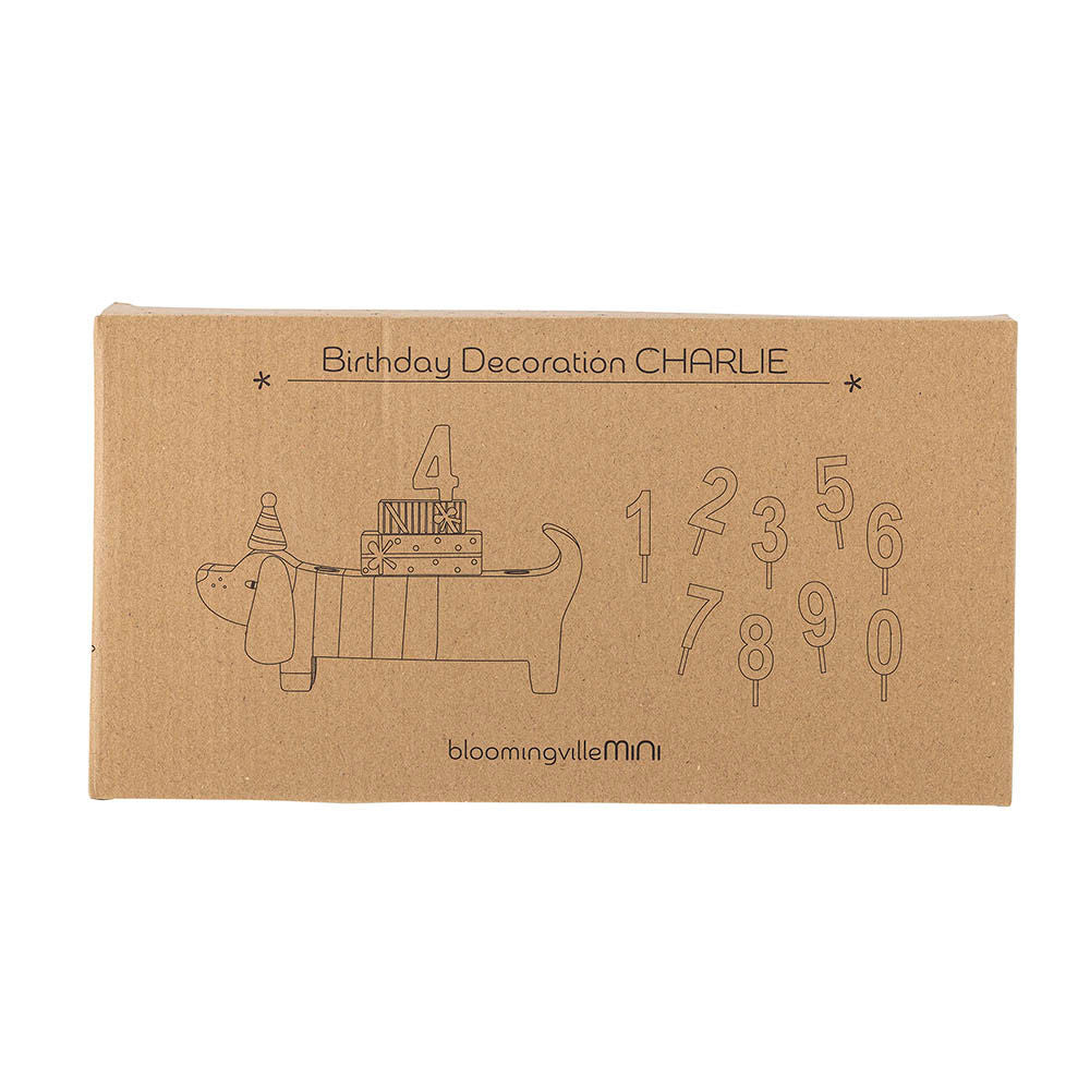 [product_category]-Bloomingville MINI Charlie Birthday Decoration, Brown, FSC®100%, Lotus-Bloomingville MINI-5711173325580-82054440-BLO-5