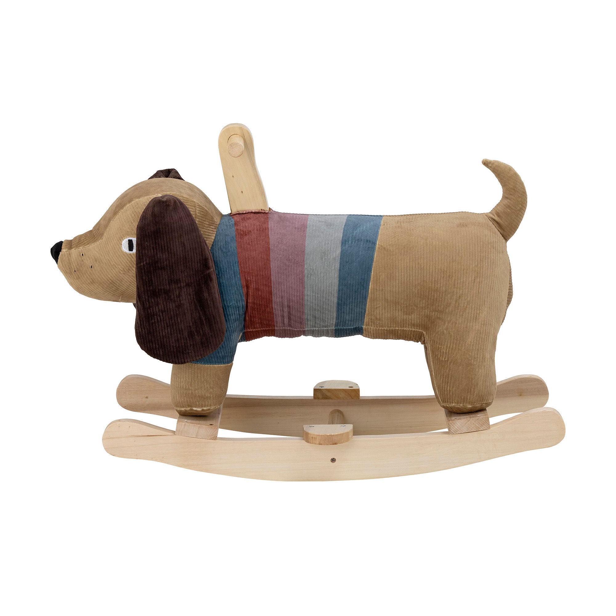 [product_category]-Bloomingville MINI Charlie Rocking Toy, Dog, Brown, Polyester-Bloomingville MINI-5711173301812-82054120-BLO-2