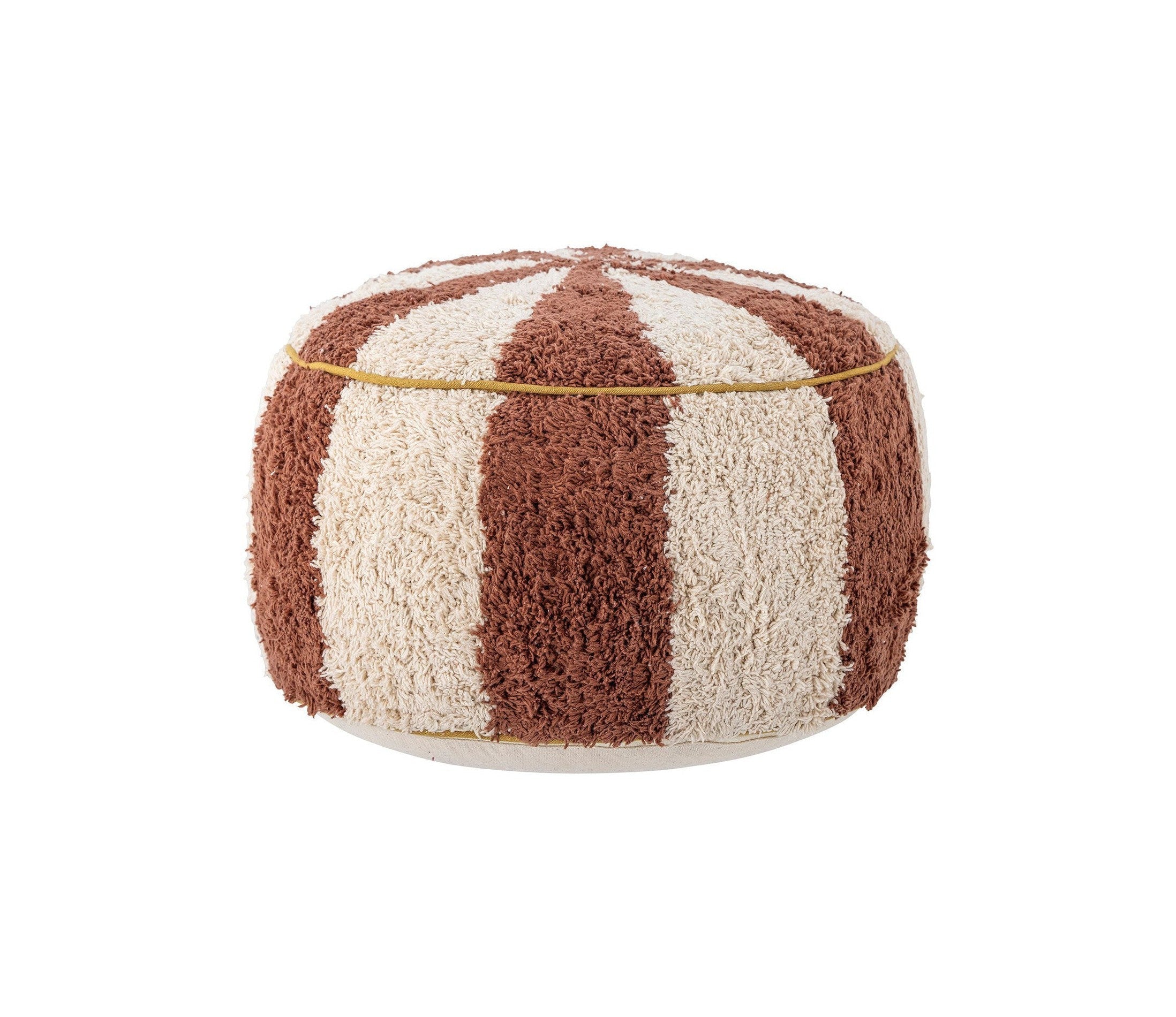 Bloomingville Mini Charoline Pouf, Brown, bomuld