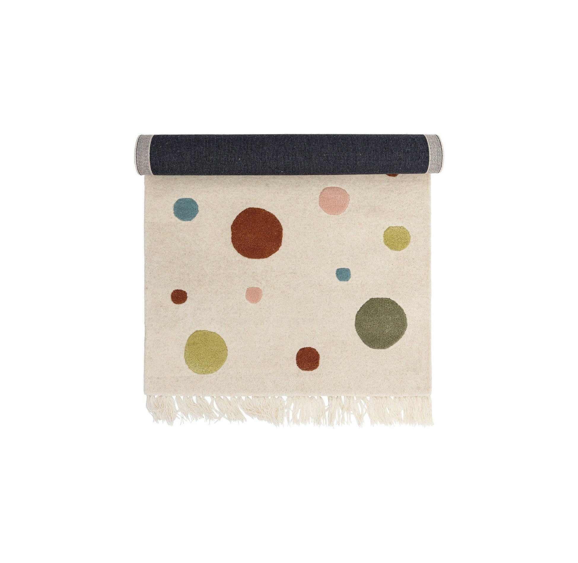 Bloomingville Mini Clennie Rug, Natur, Wool