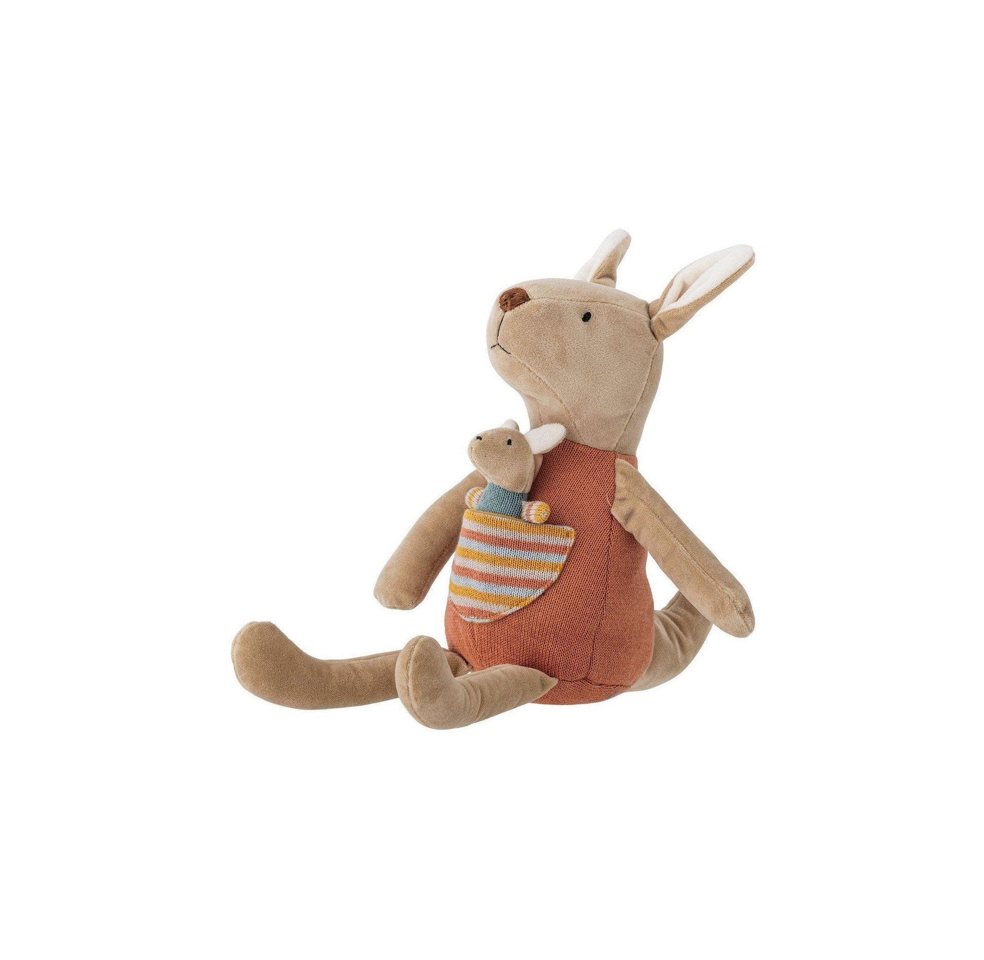 [product_category]-Bloomingville MINI Clover Doll, Brown, Cotton-Bloomingville MINI-5711173333127-82064486-BLO-1