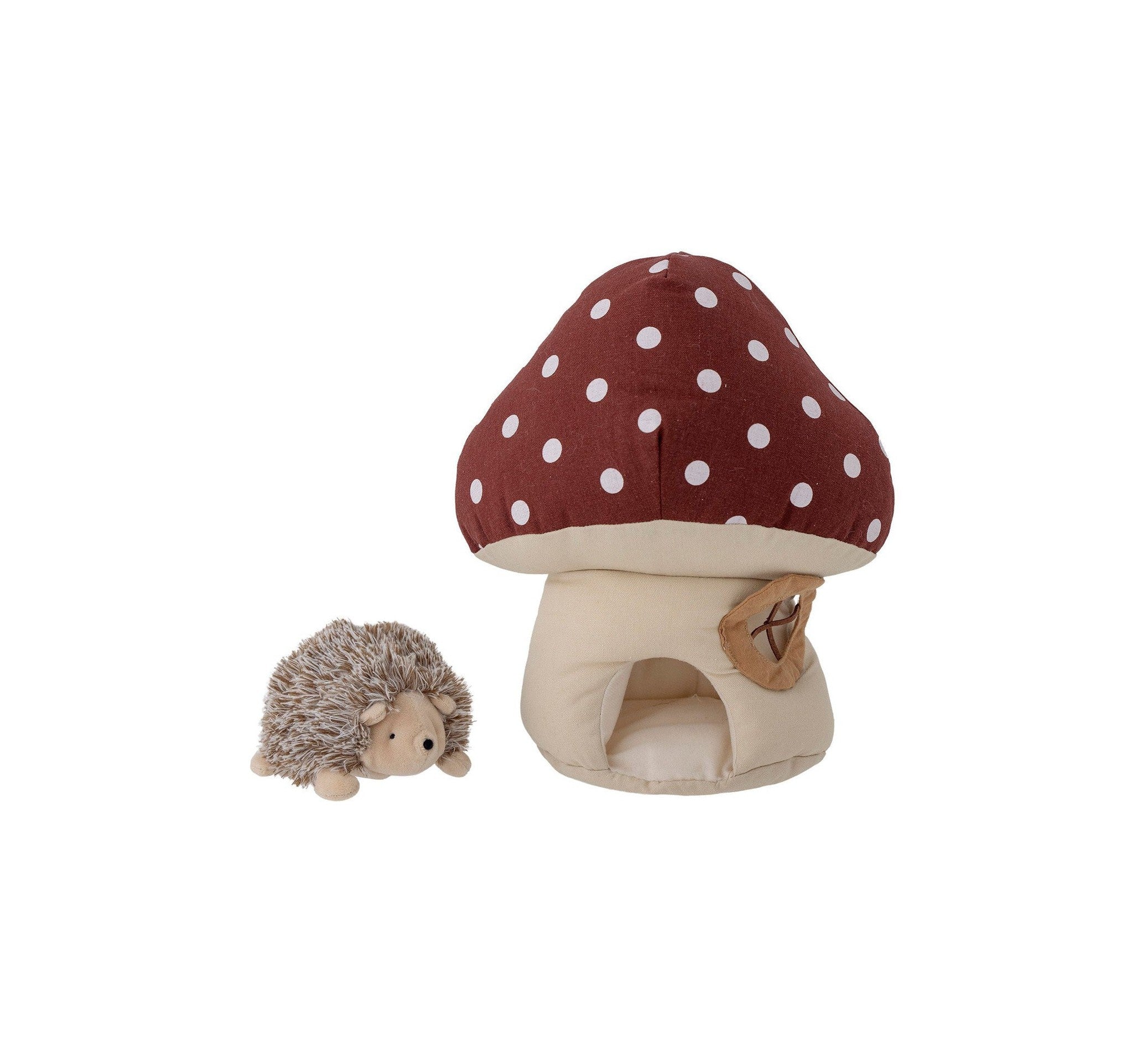 Bloomingville Mini Gaston Soft Toy, rood, linnen