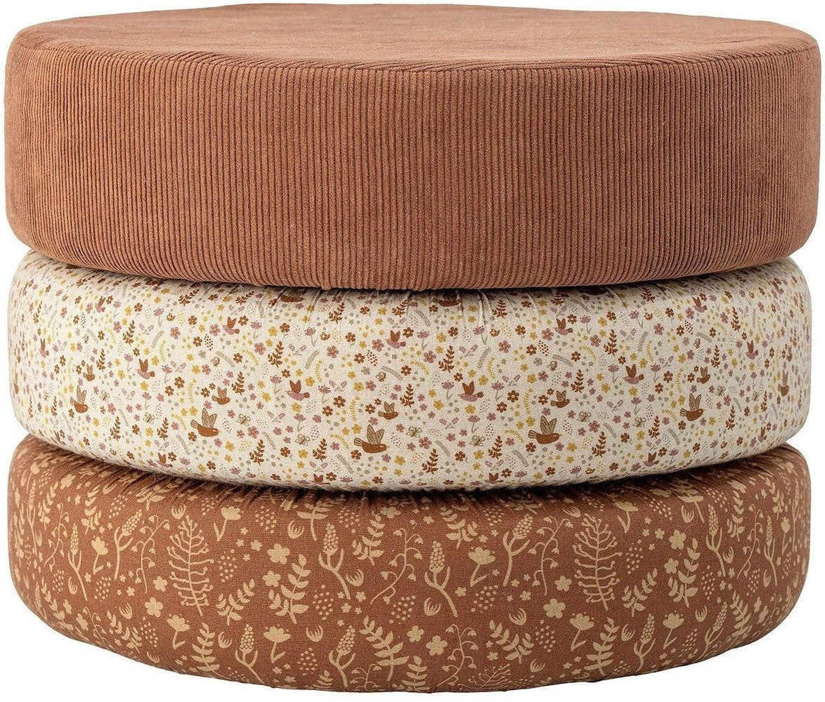 [product_category]-Bloomingville MINI Jo Pouf, Brown, Cotton-Bloomingville MINI-5711173318421-82059703-BLO-1