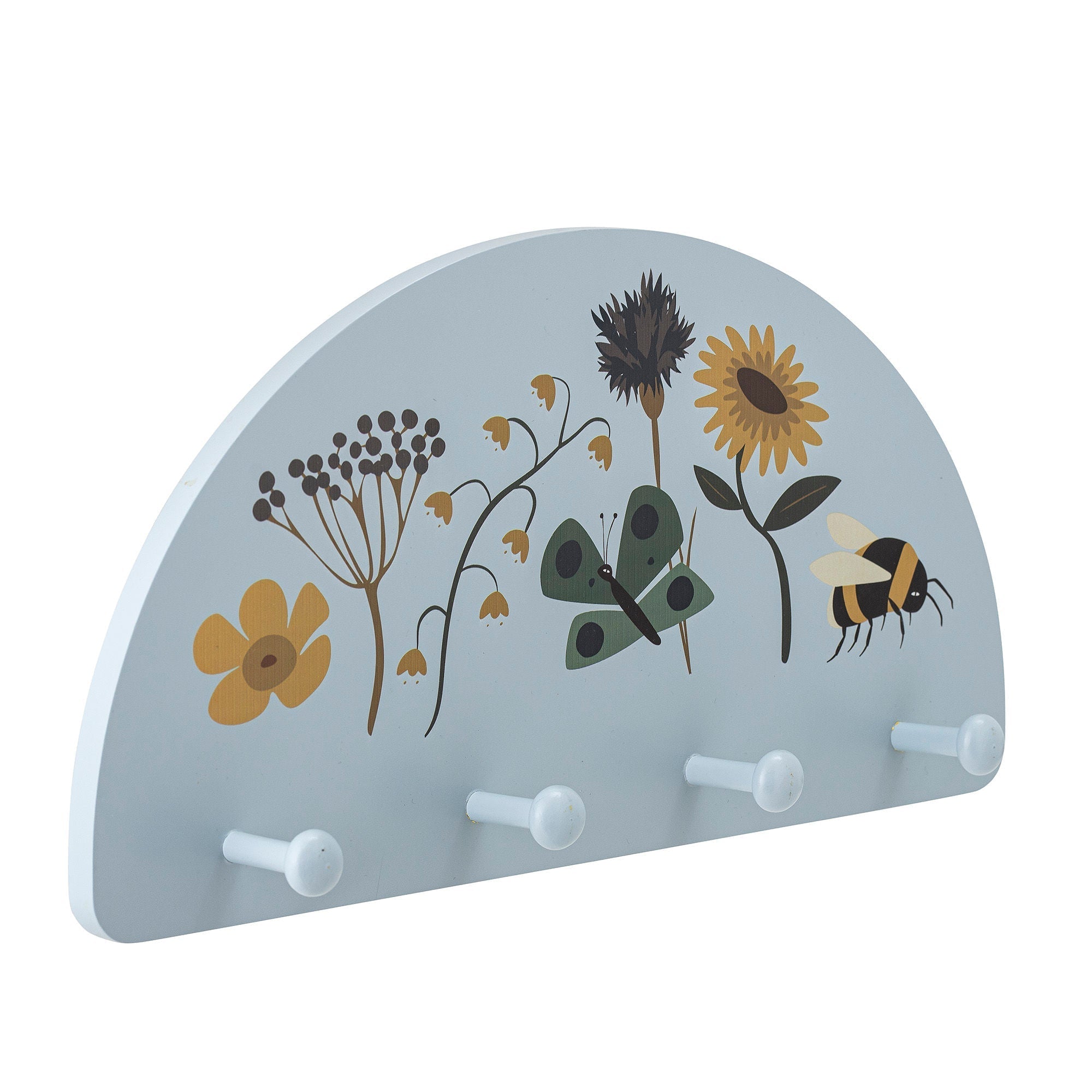 [product_category]-Bloomingville MINI Juliana Coat Rack, Blue, Lotus-Bloomingville MINI-5711173267330-82049934-BLO-2