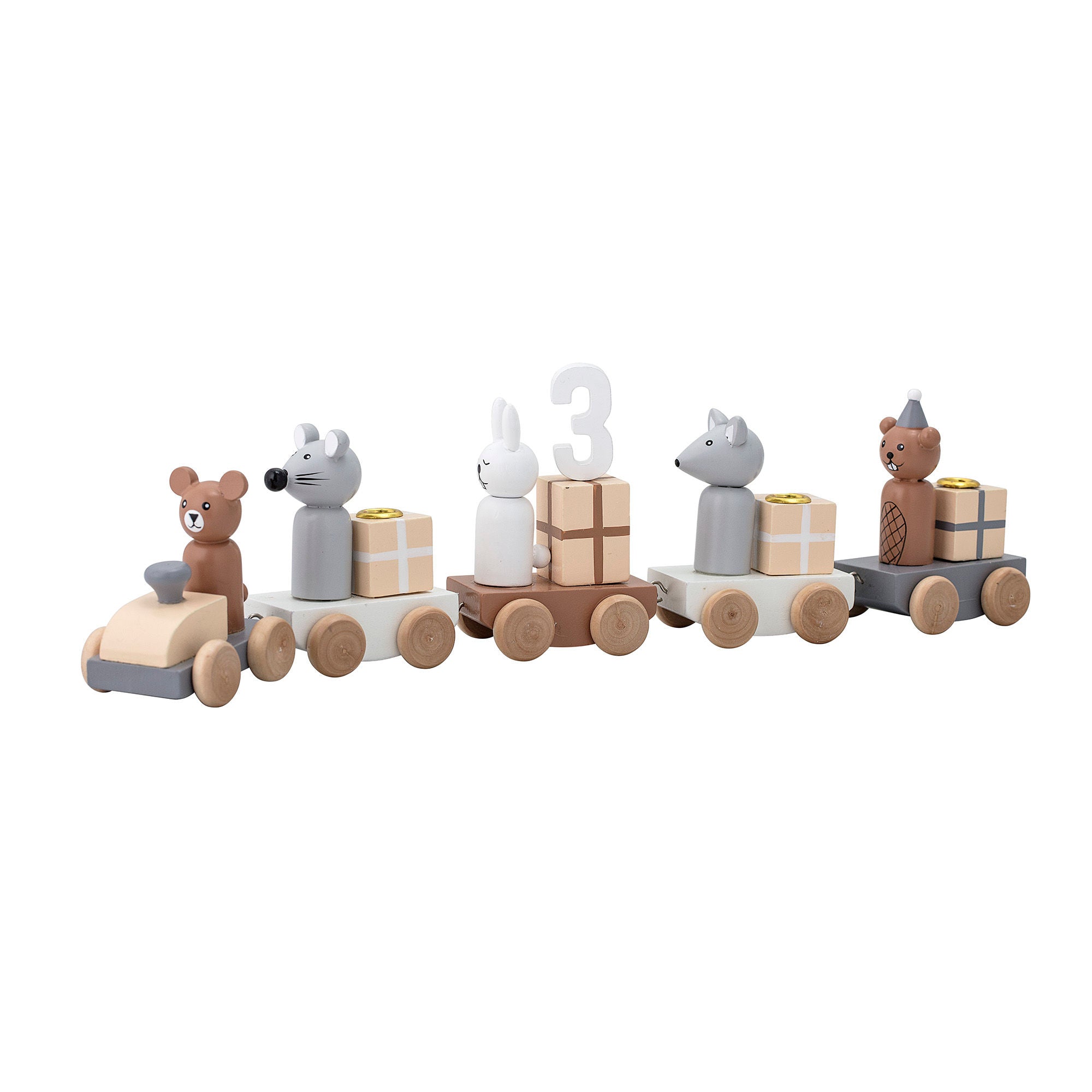 [product_category]-Bloomingville MINI Junaid Birthday Decoration, Brown, MDF-Bloomingville MINI-5711173176762-56208414-BLO-2
