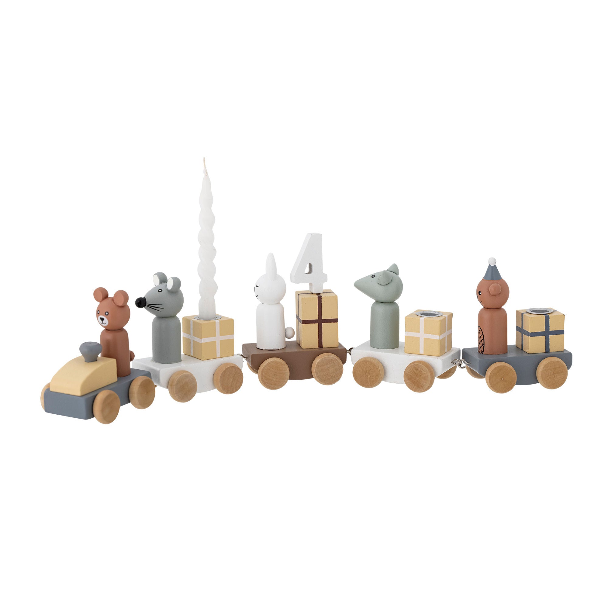 [product_category]-Bloomingville MINI Junaid Birthday Decoration, Brown, MDF-Bloomingville MINI-5711173176762-56208414-BLO-4