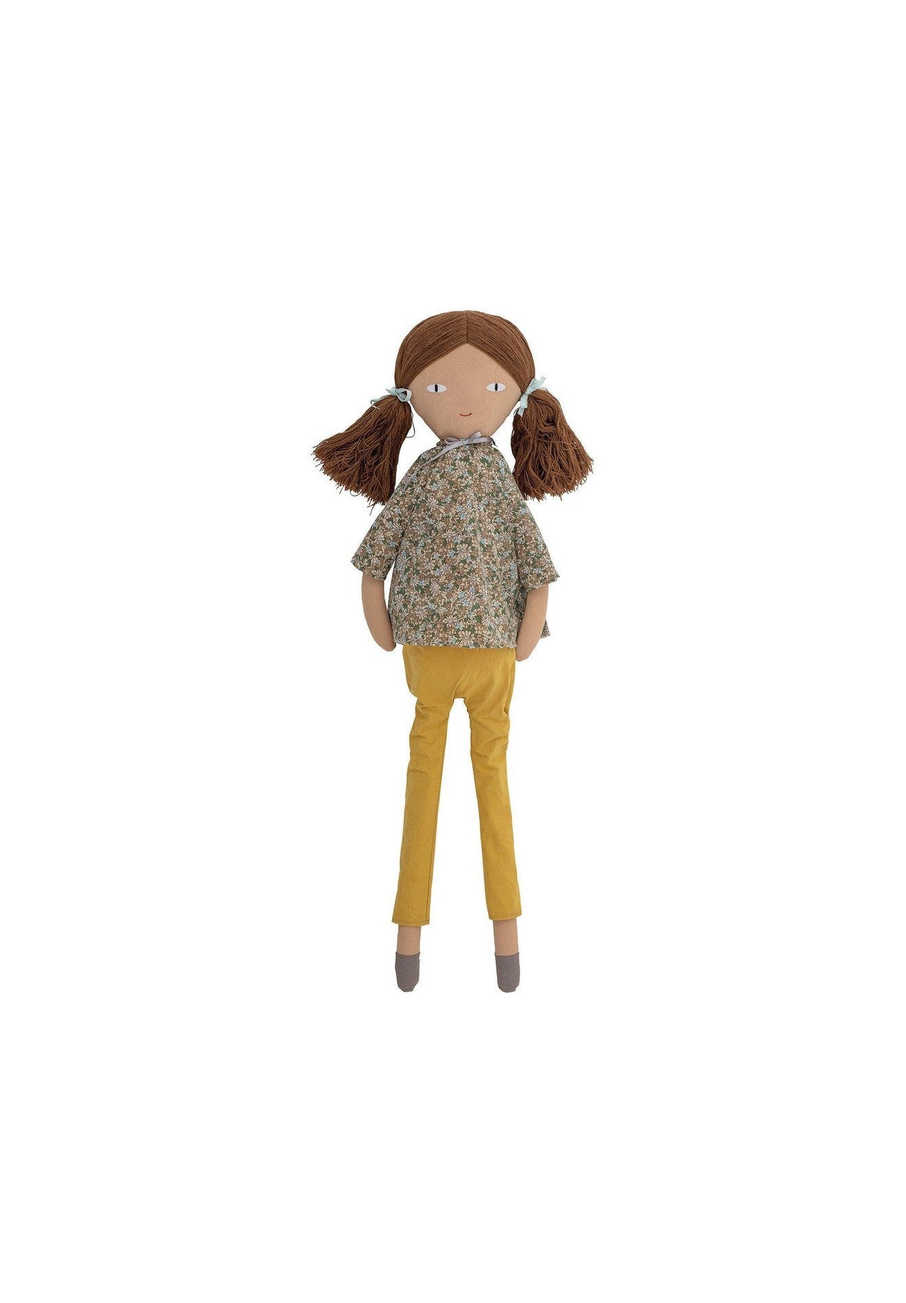 Bloomingville Mini Lilo Doll, jaune, coton