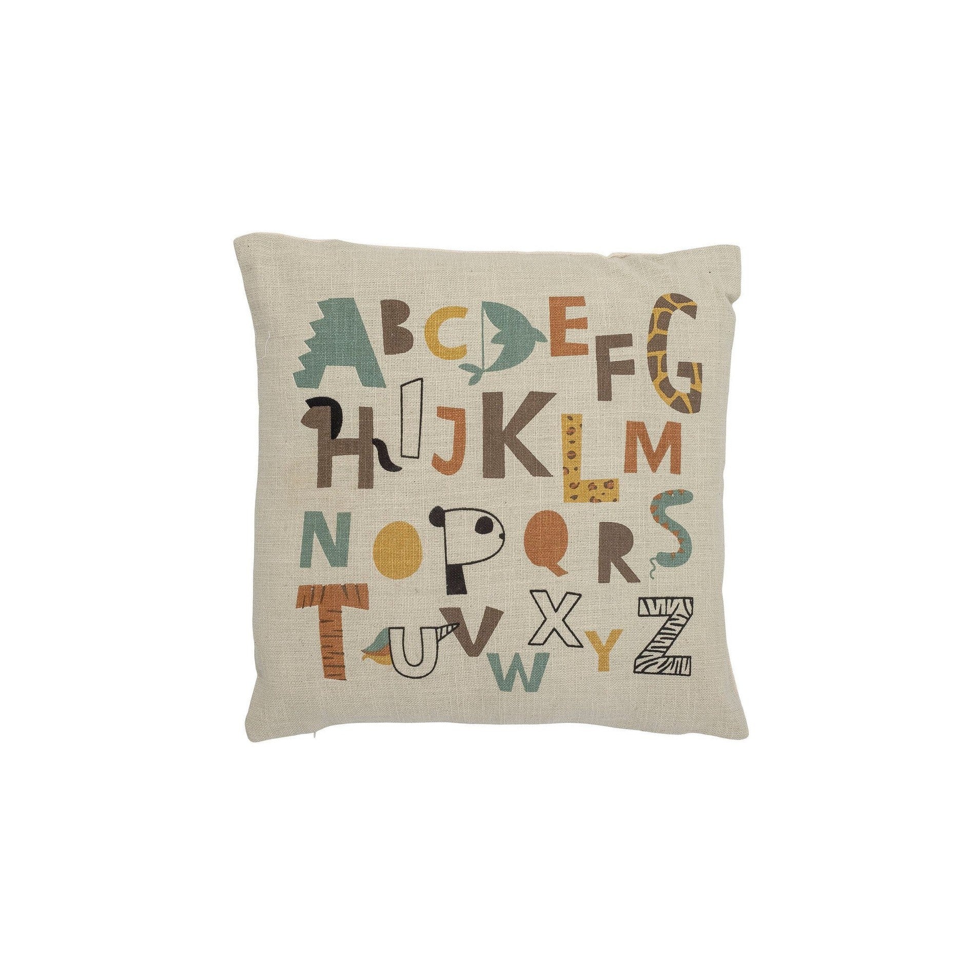 Bloomingville Mini Memmo Cushion, Nature, Cotton