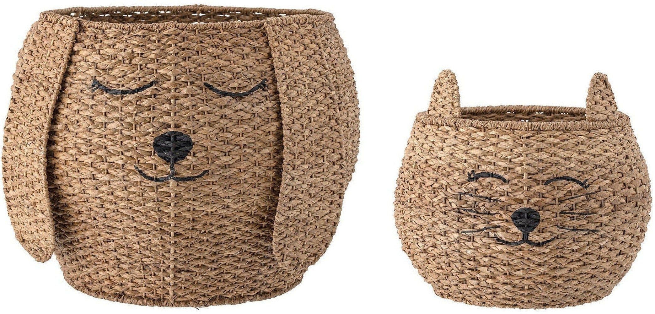 [product_category]-Bloomingville MINI Milus Basket, Nature, Bankuan Grass-Bloomingville MINI-5711173289288-82053634-BLO-1