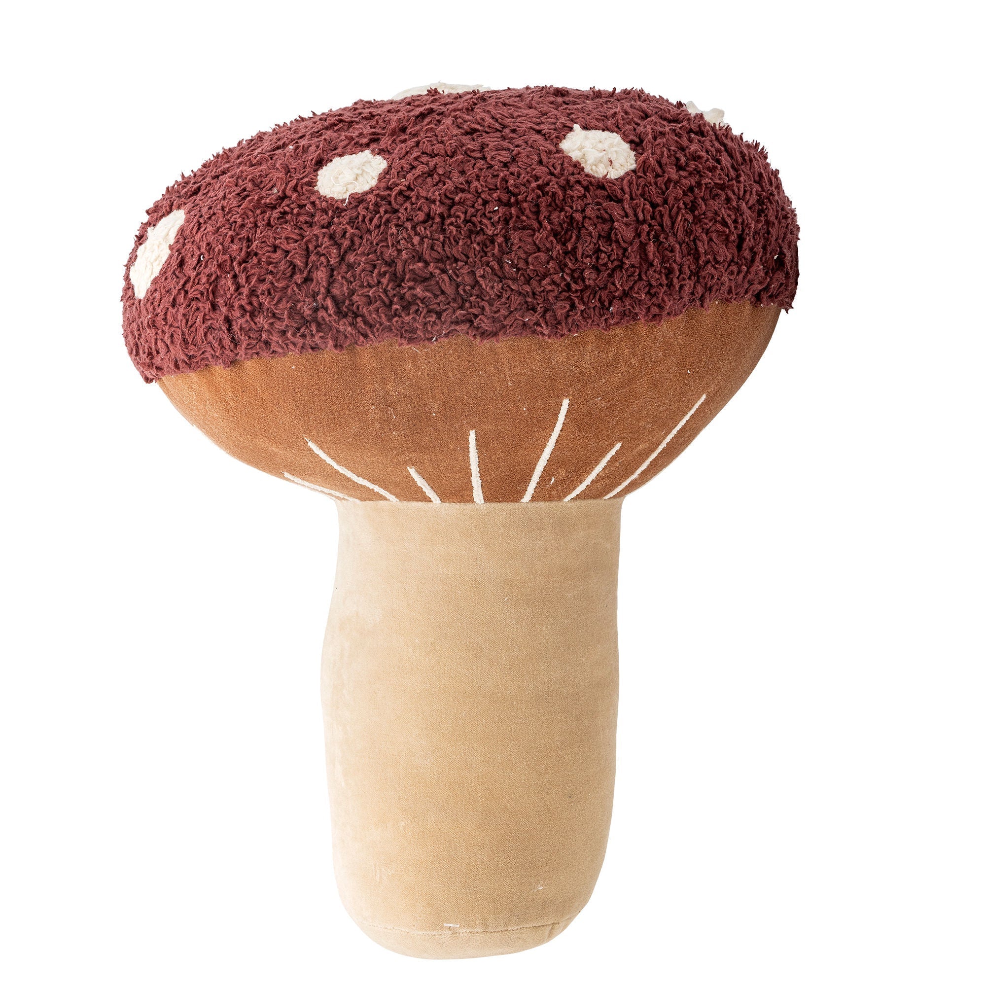 [product_category]-Bloomingville MINI Mushroom Cushion, Red, Cotton-Bloomingville MINI-5711173330041-82062385-BLO-2