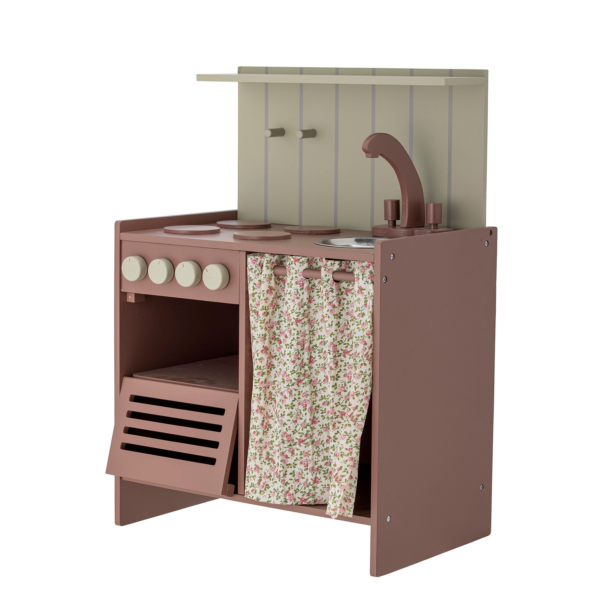 [product_category]-Bloomingville MINI Pippi Mini Stove, Brown, FSC®100%, MDF-Bloomingville MINI-5711173284443-82051551-BLO-5