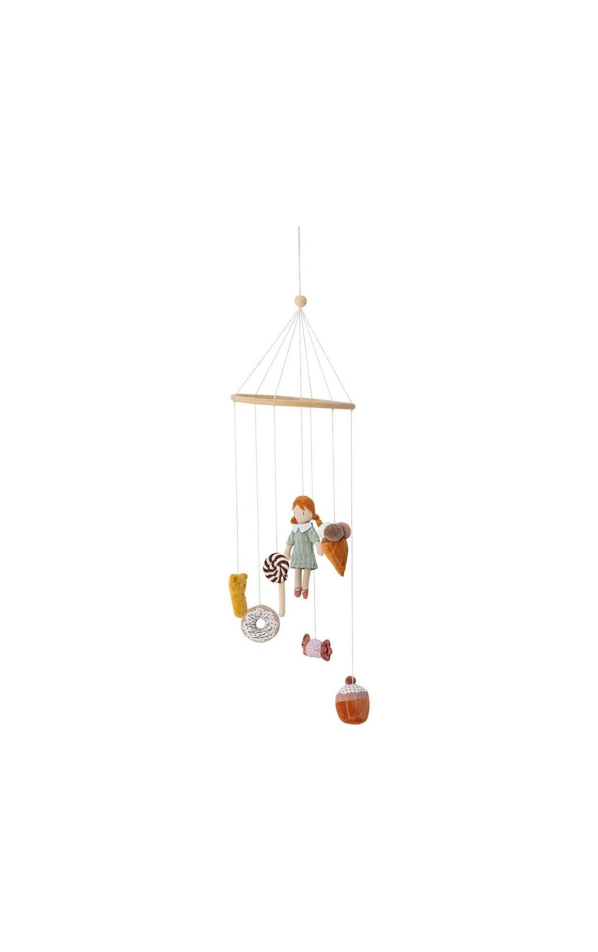 Bloomingville Mini Rosana Mobile, Brown, Baumwolle