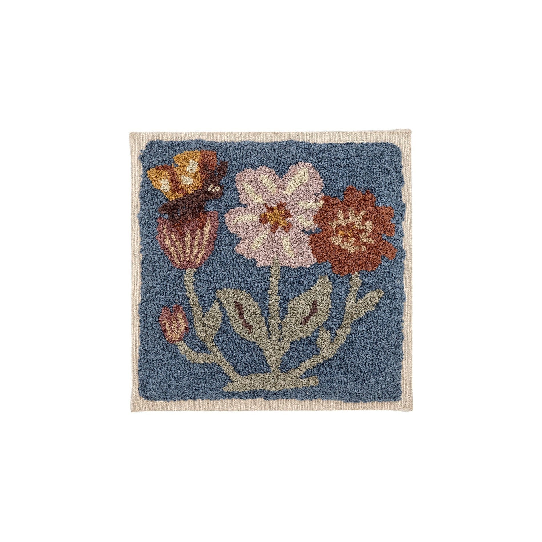 Bloomingville Mini Sallie Wall Decor, Blue, Cotton