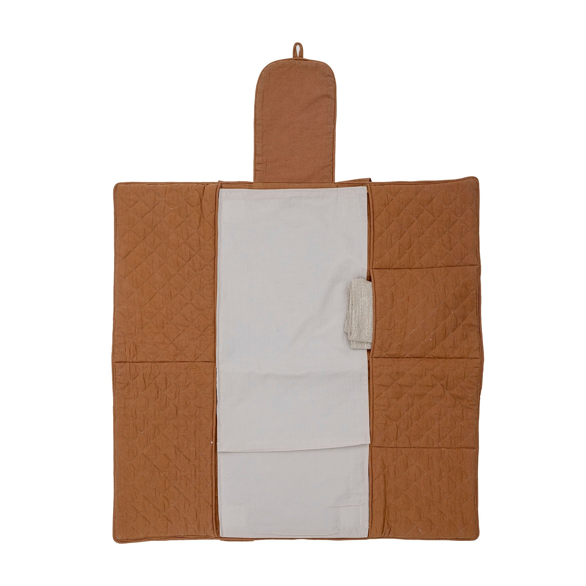 [product_category]-Bloomingville MINI Thanne Changing Mat, Brown, Cotton-Bloomingville MINI-5711173296873-82054215-BLO-5
