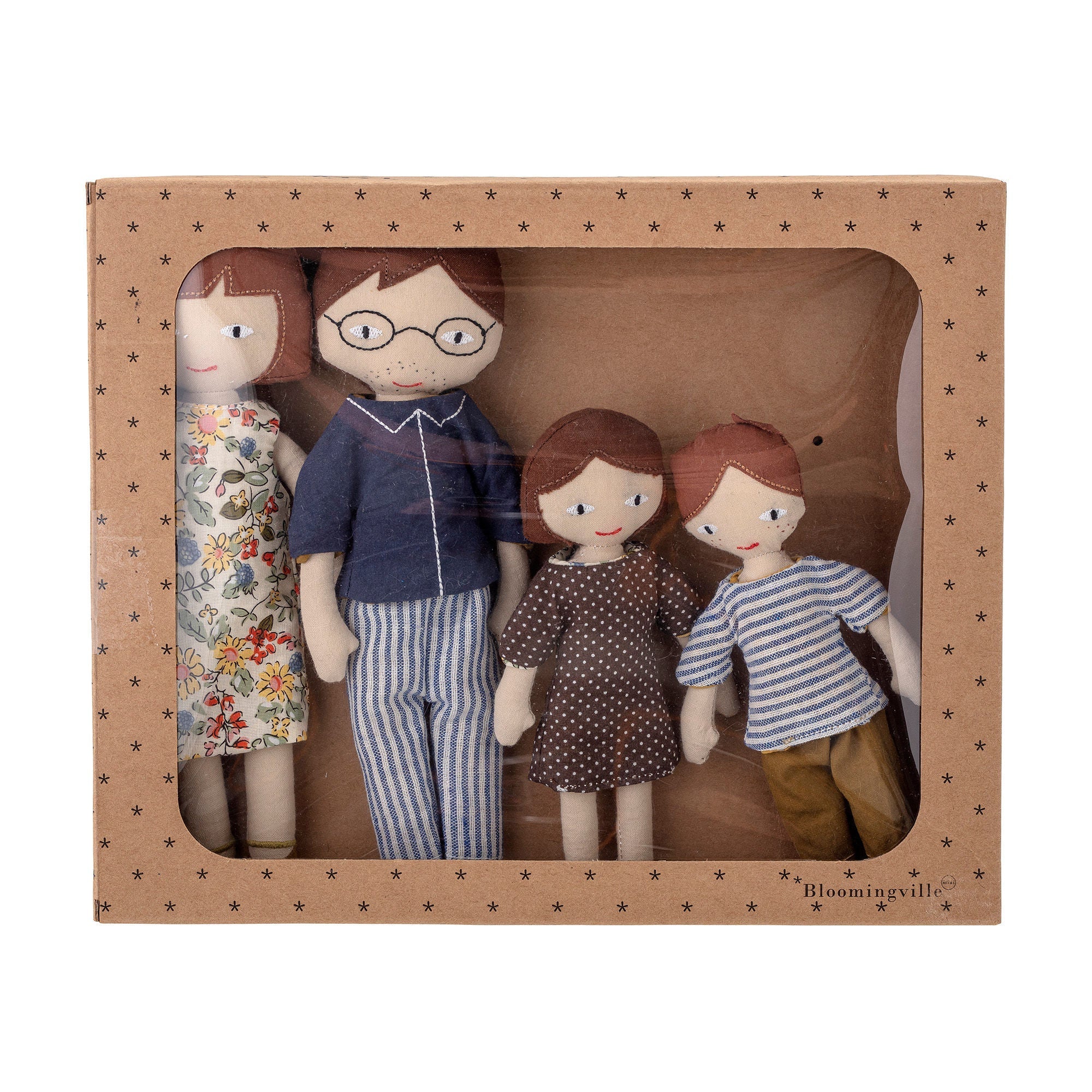 [product_category]-Bloomingville MINI Webster Doll, Brown, Cotton-Bloomingville MINI-5711173268764-82049893-BLO-2