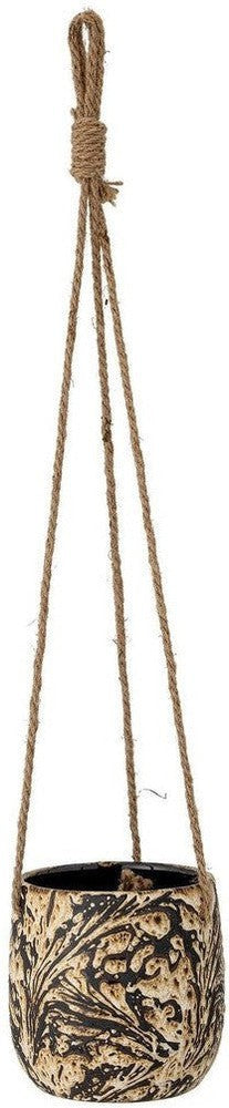 [product_category]-Bloomingville Moghis Flowerpot, Hanging, Brown, Stoneware-Bloomingville-5711173303182-82057643-BLO-1