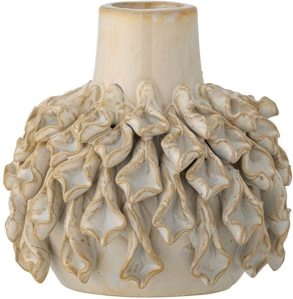 [product_category]-Bloomingville Mokua Vase, Nature, Stoneware-Bloomingville-5711173303250-82057658-BLO-1