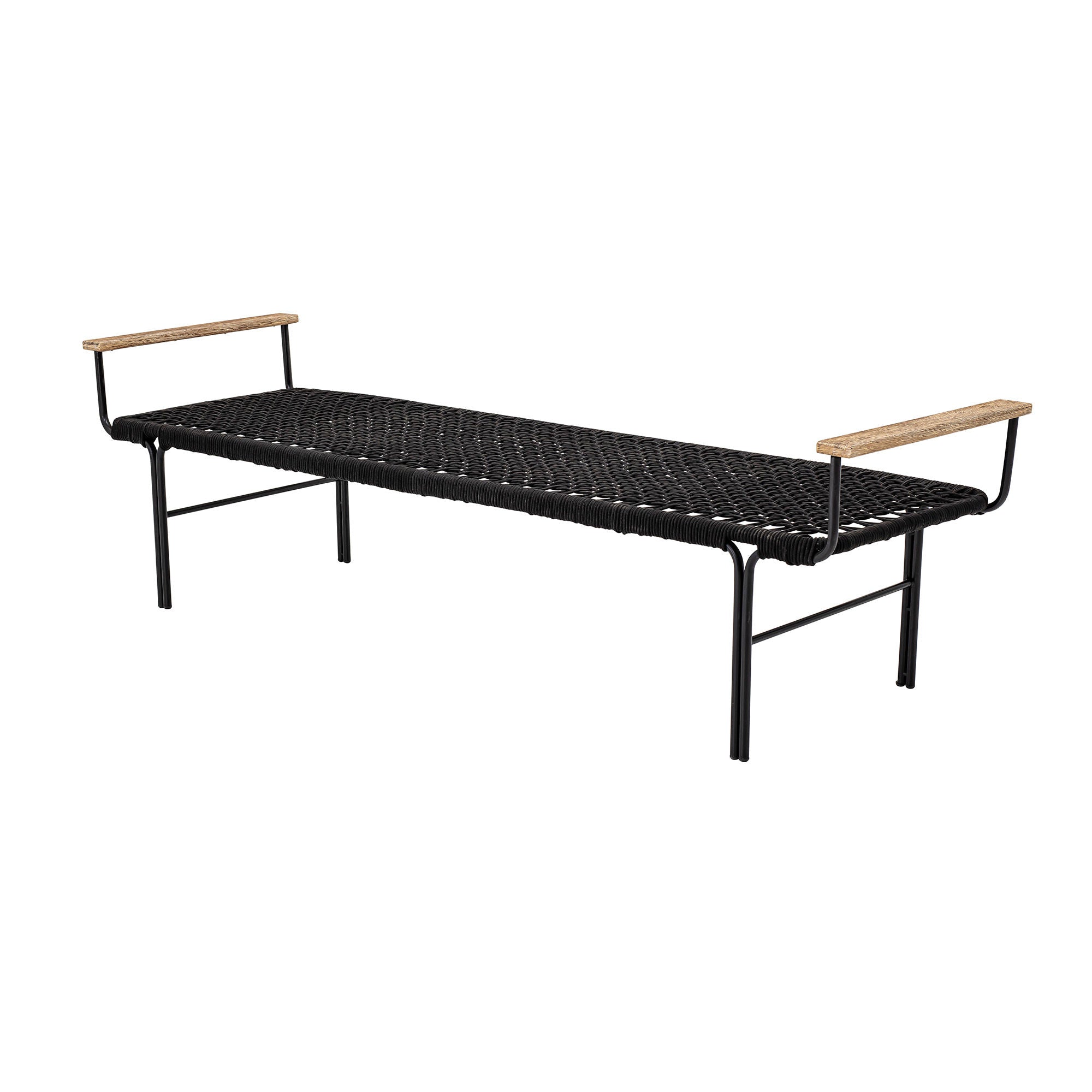 [product_category]-Bloomingville Mundo Bench, Black, Metal-Bloomingville-5711173263400-82049114-BLO-2