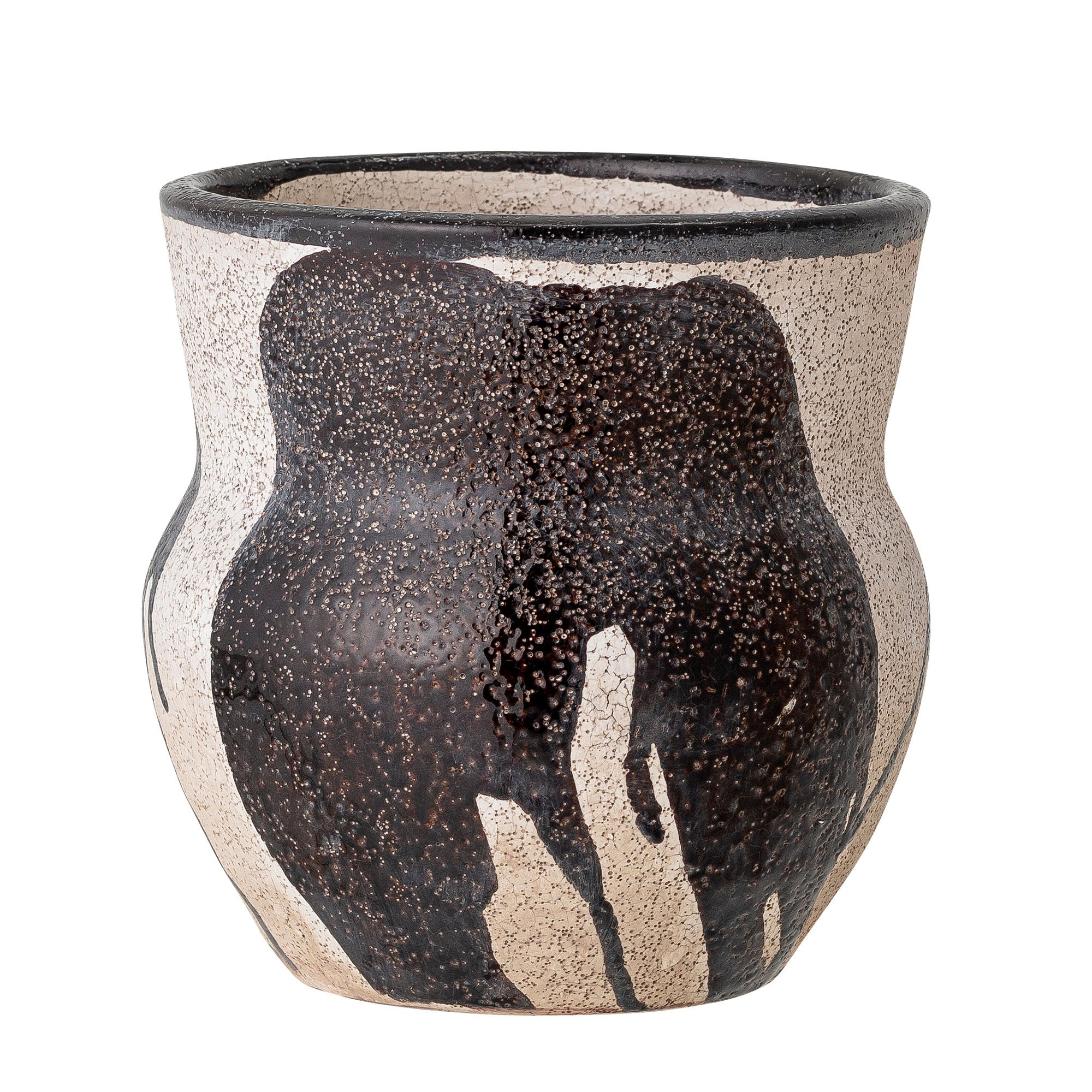 [product_category]-Bloomingville Nala Flowerpot, Black, Terracotta-Bloomingville-5711173259908-82050902-BLO-2