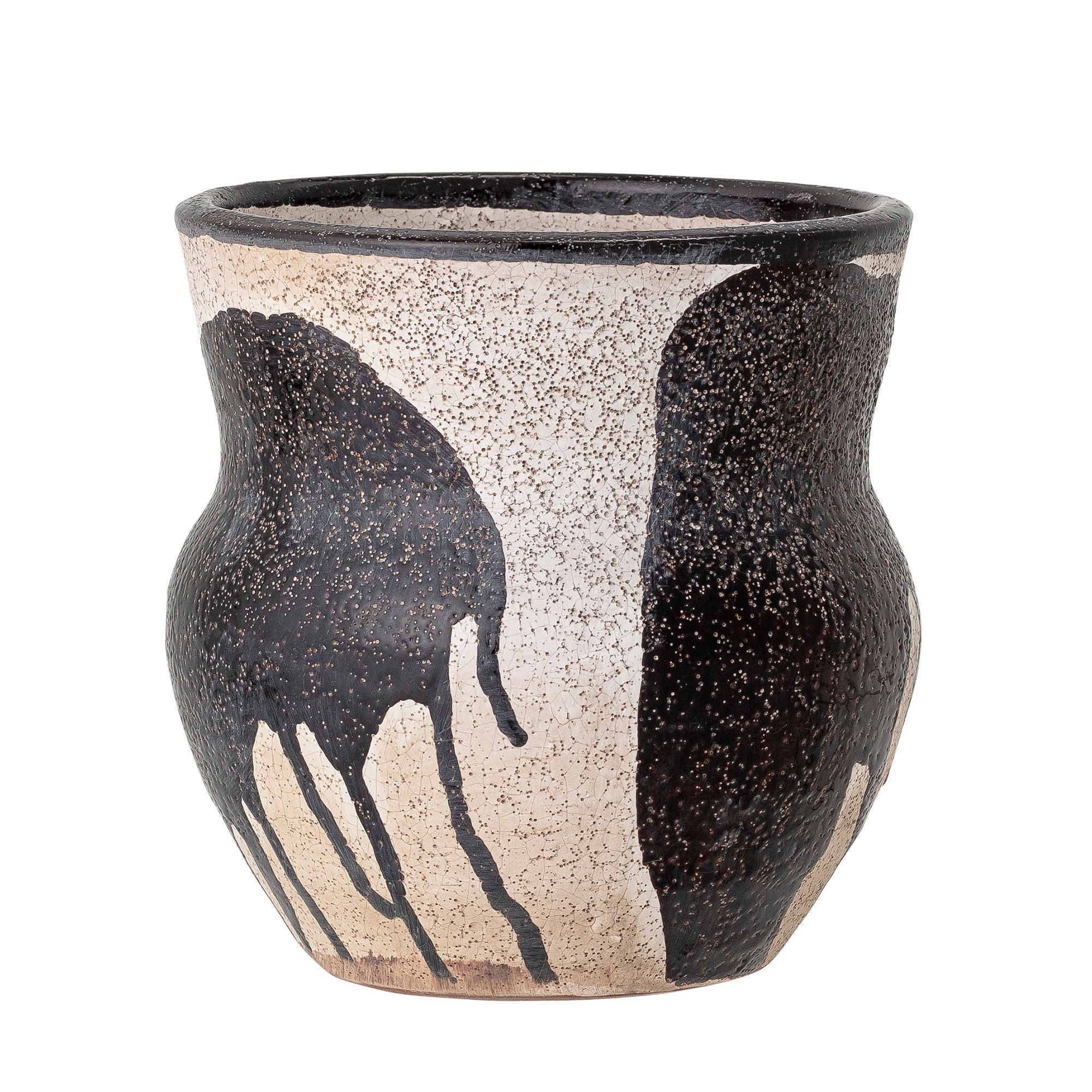 [product_category]-Bloomingville Nala Flowerpot, Black, Terracotta-Bloomingville-5711173259908-82050902-BLO-3