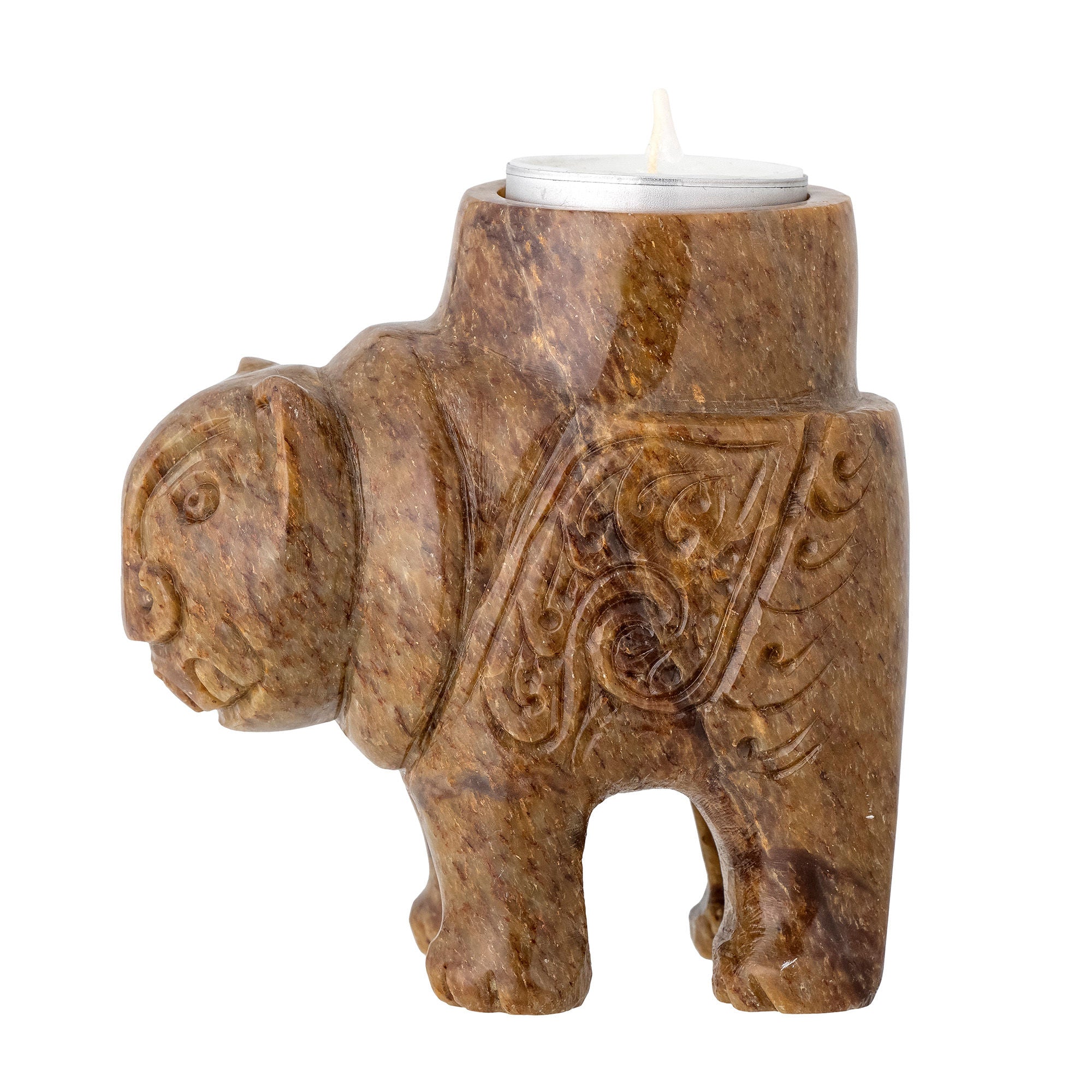 [product_category]-Bloomingville Novia Votive, Brown, Soapstone-Bloomingville-5711173300075-82059539-BLO-3