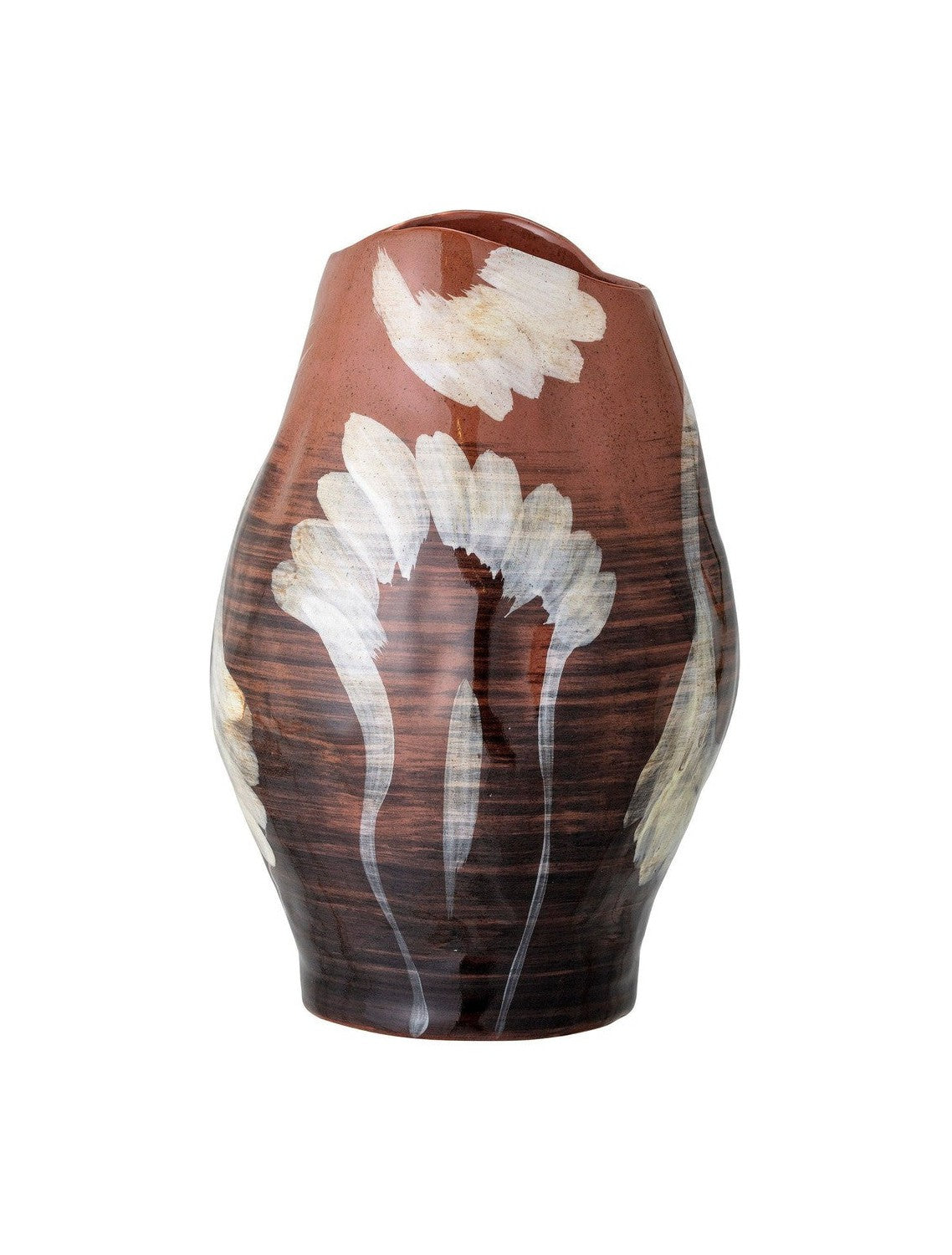 Bloomingville Obsa Vase, marron, grès