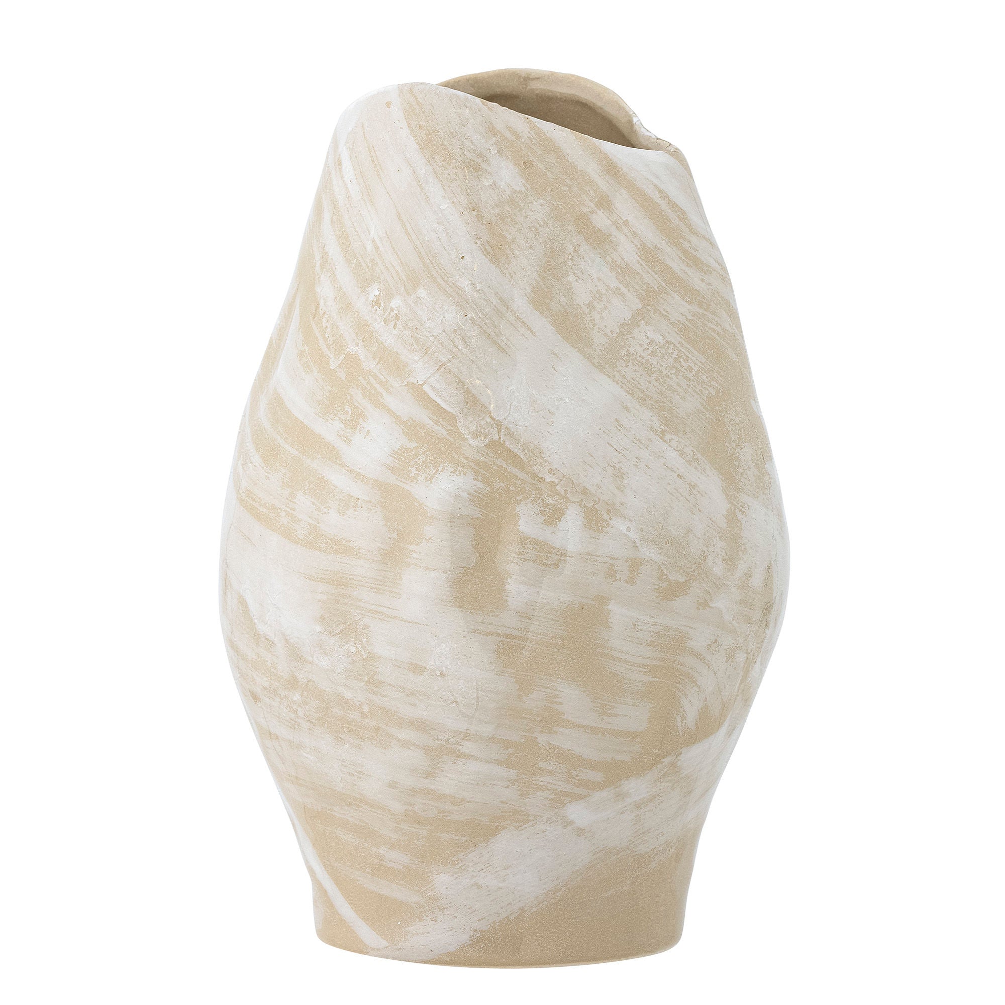 [product_category]-Bloomingville Obsa Vase, Nature, Stoneware-Bloomingville-5711173325047-82062186-BLO-2