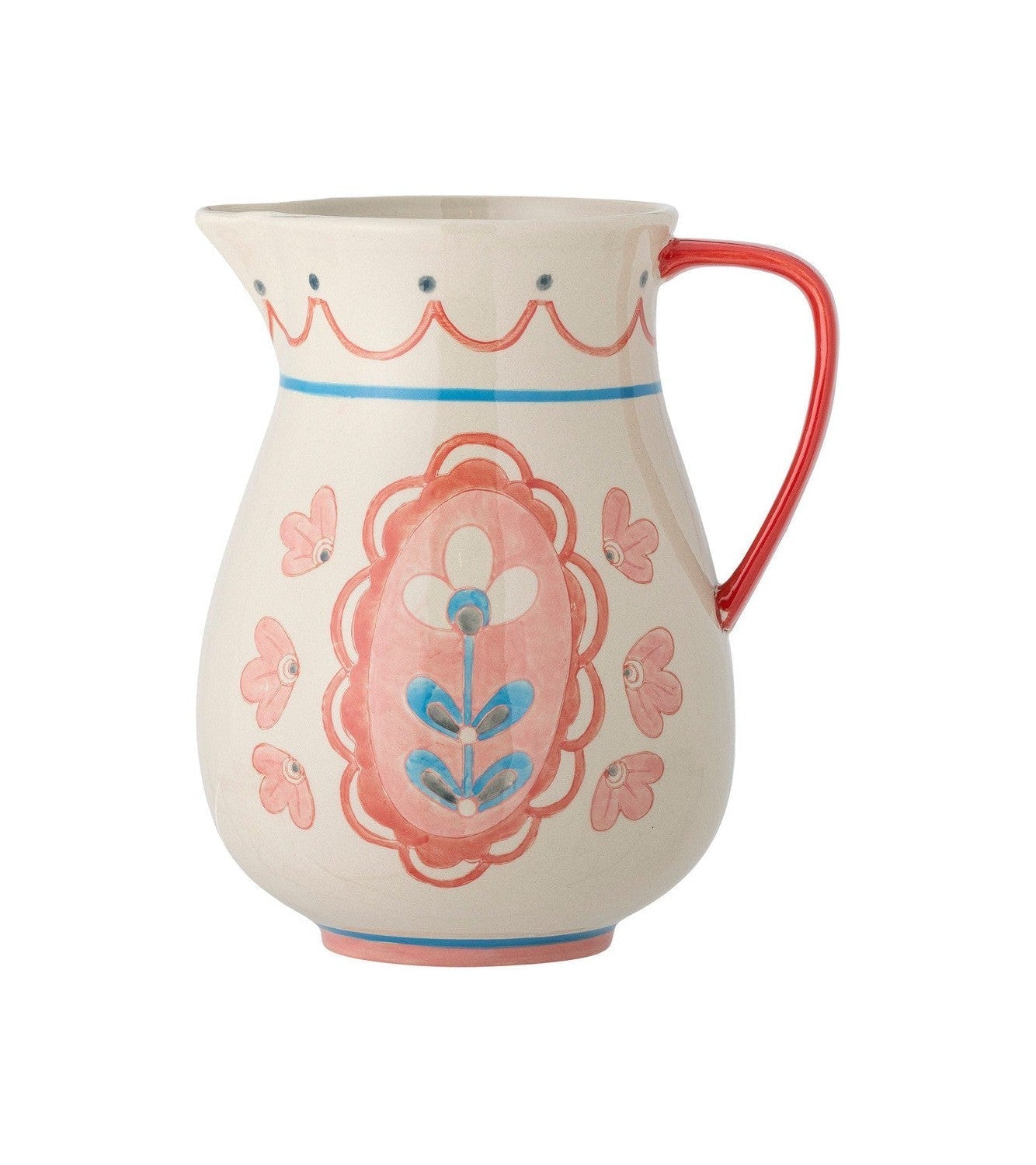 Bloomingville Odina Jug, rosa, grés