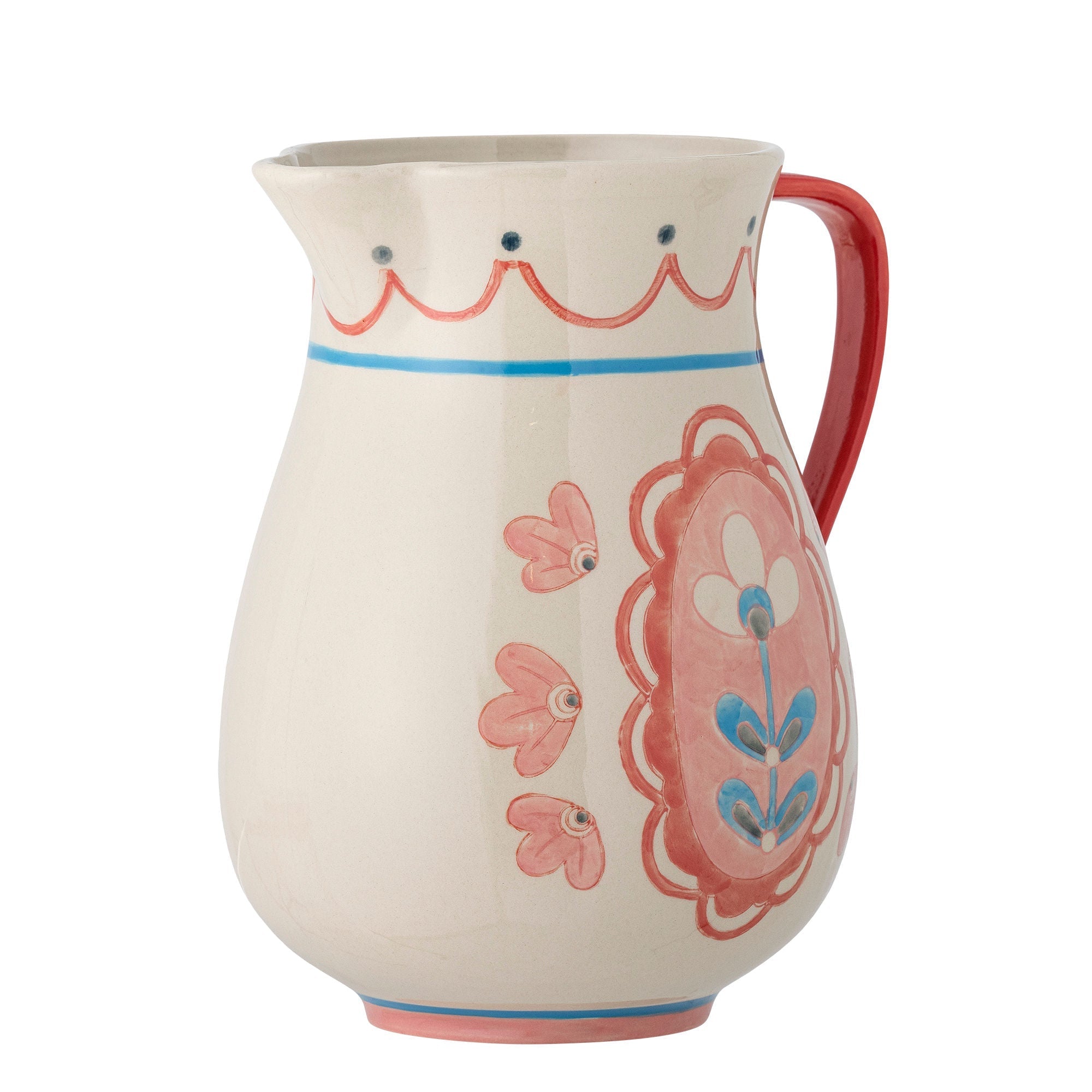 [product_category]-Bloomingville Odina Jug, Rose, Stoneware-Bloomingville-5711173331727-82061365-BLO-2