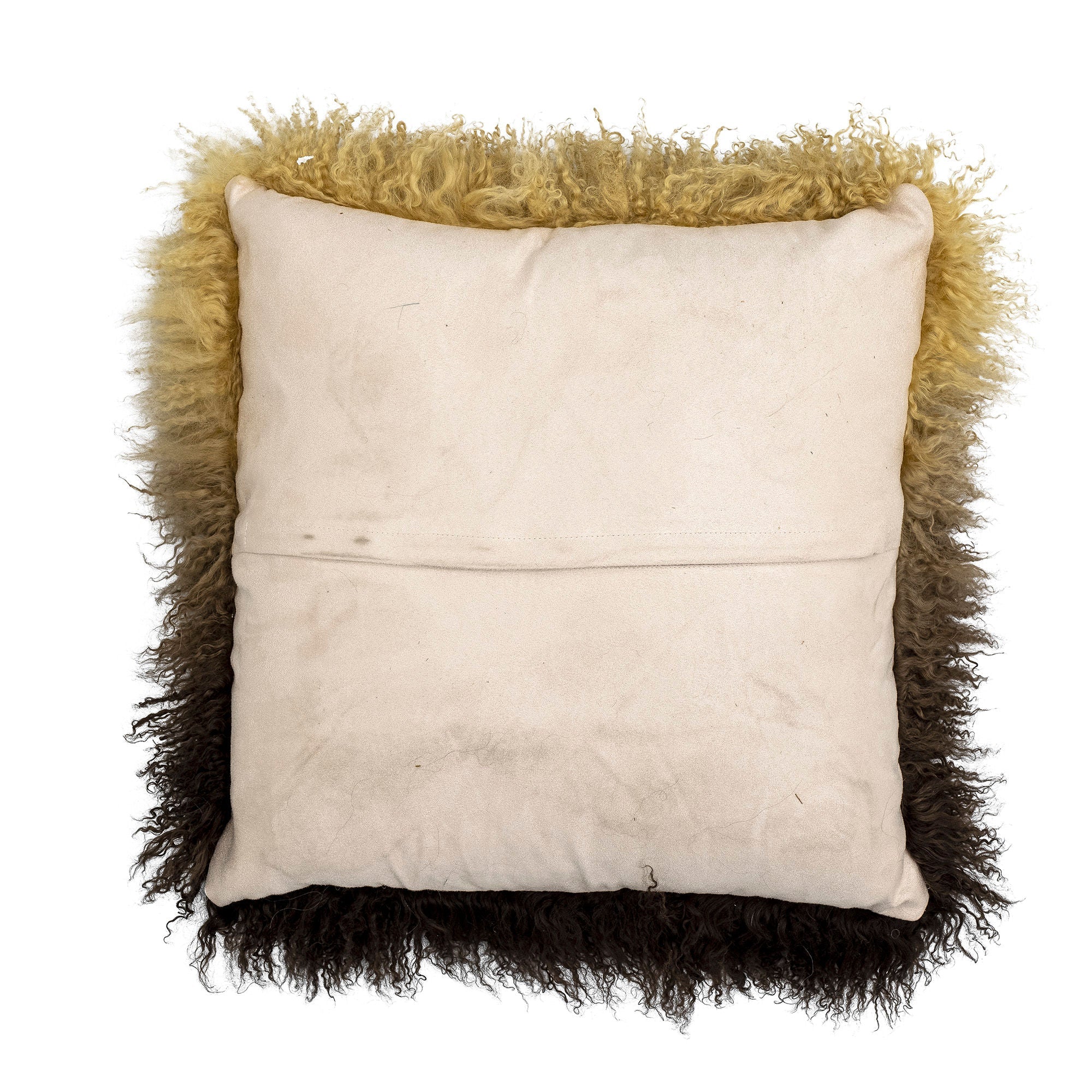 [product_category]-Bloomingville Pansy Cushion, Brown, Lambskin Tibetian-Bloomingville-5711173297665-82055313-BLO-2