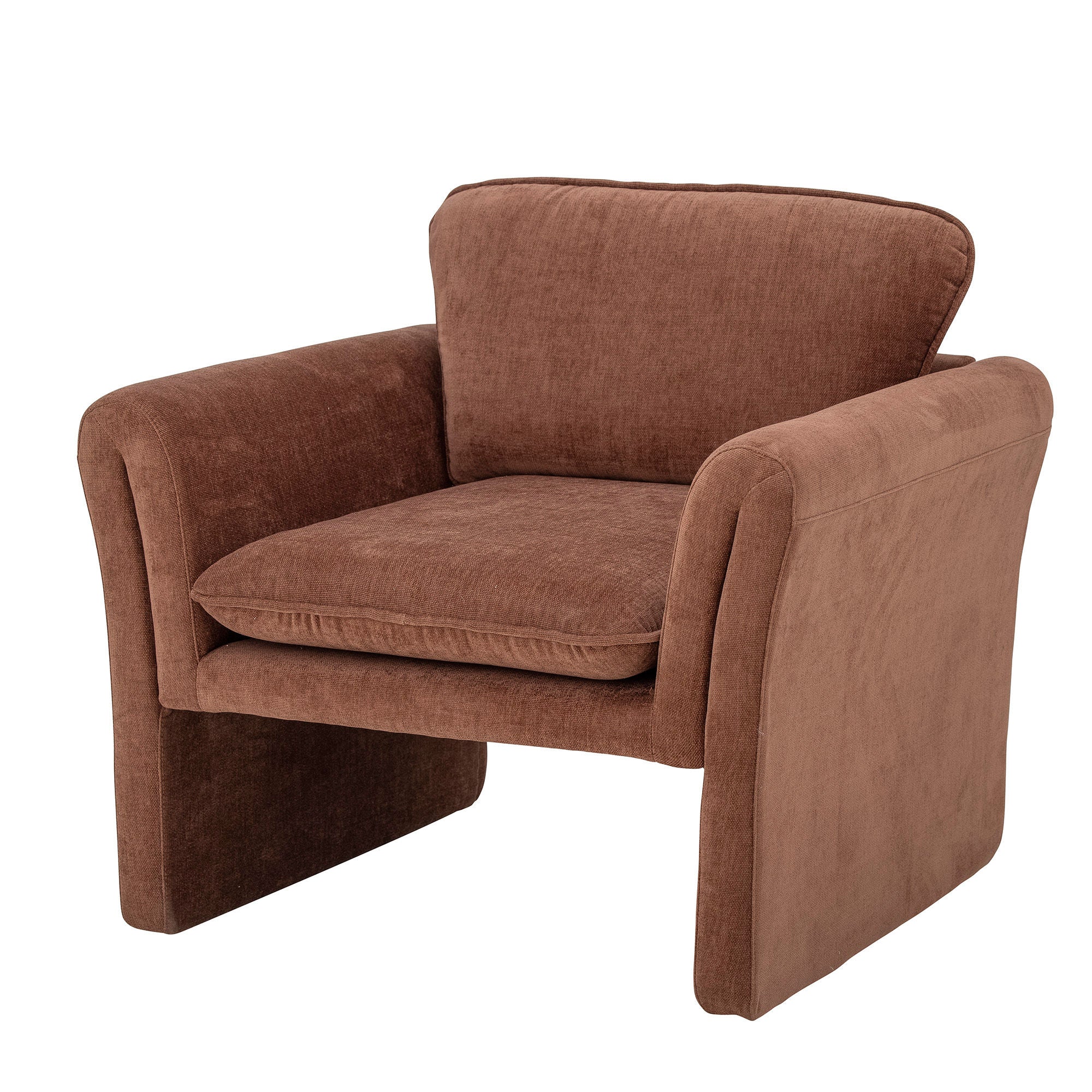 [product_category]-Bloomingville Paseo Lounge Chair, Brown, Polyester-Bloomingville-5711173287024-82055729-BLO-2