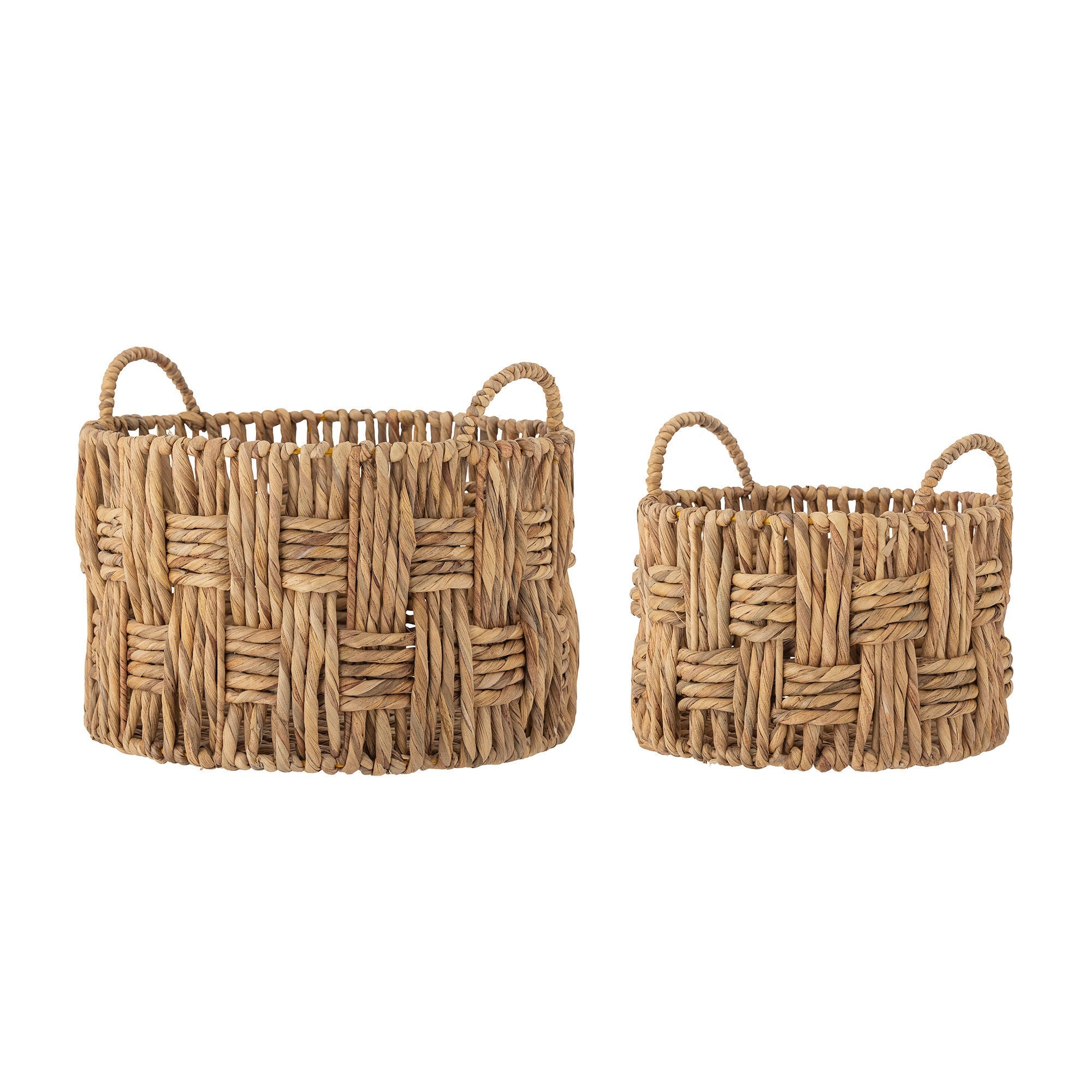 [product_category]-Bloomingville Pepita Basket, Nature, Water Hyacinth-Bloomingville-5711173319084-82064009-BLO-2