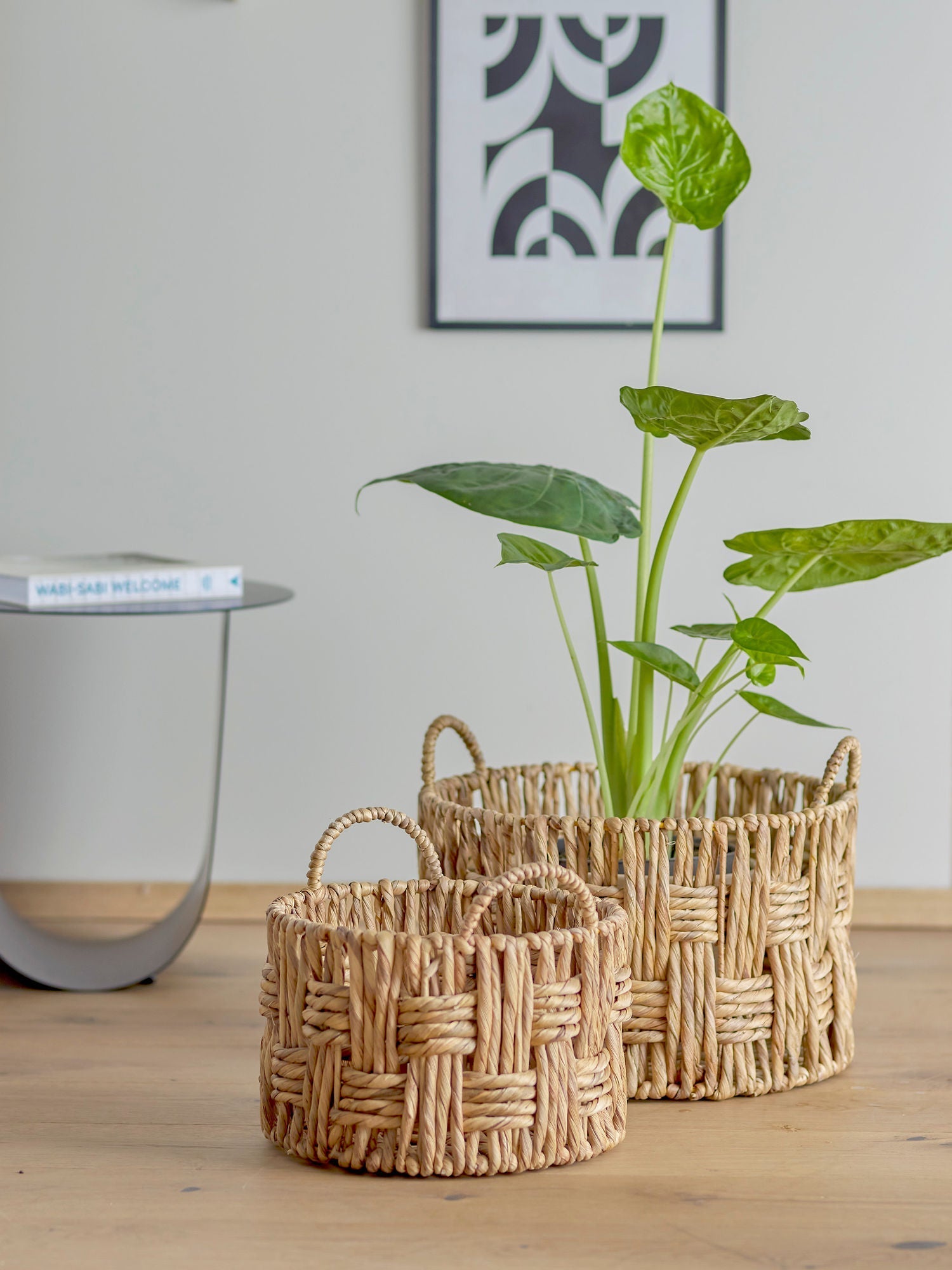 [product_category]-Bloomingville Pepita Basket, Nature, Water Hyacinth-Bloomingville-5711173319084-82064009-BLO-5