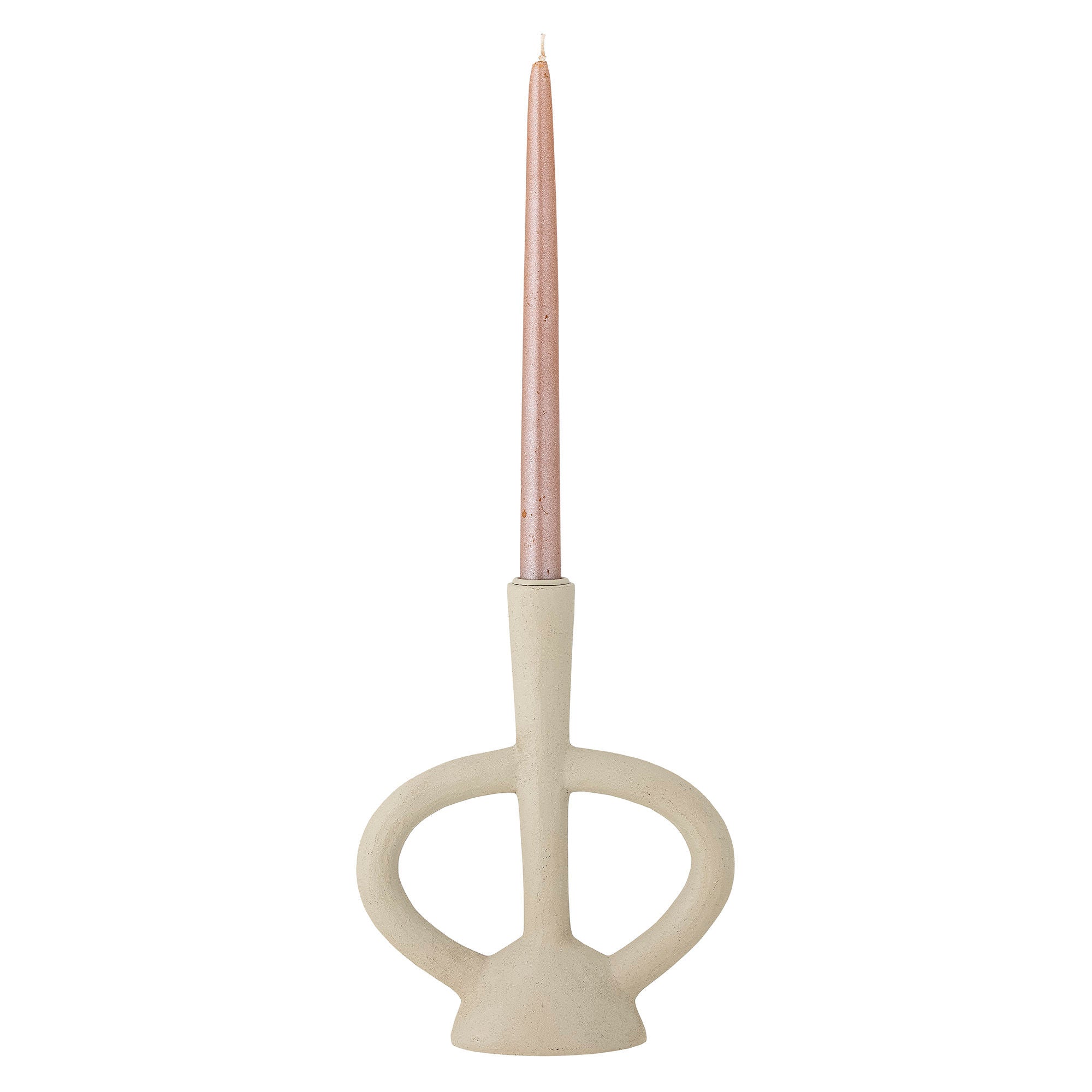 [product_category]-Bloomingville Ramina Candle Holder, White, Polyresin-Bloomingville-5711173300846-82057603-BLO-2