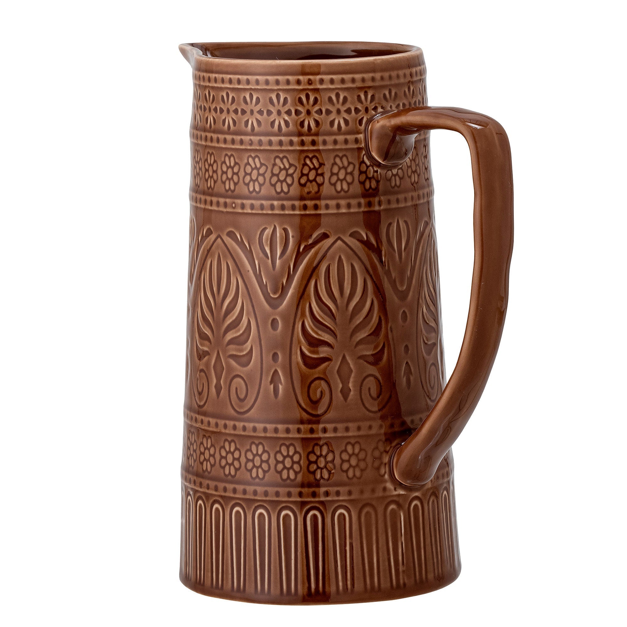 [product_category]-Bloomingville Rani Jug, Brown, Stoneware-Bloomingville-5711173295203-82057461-BLO-2