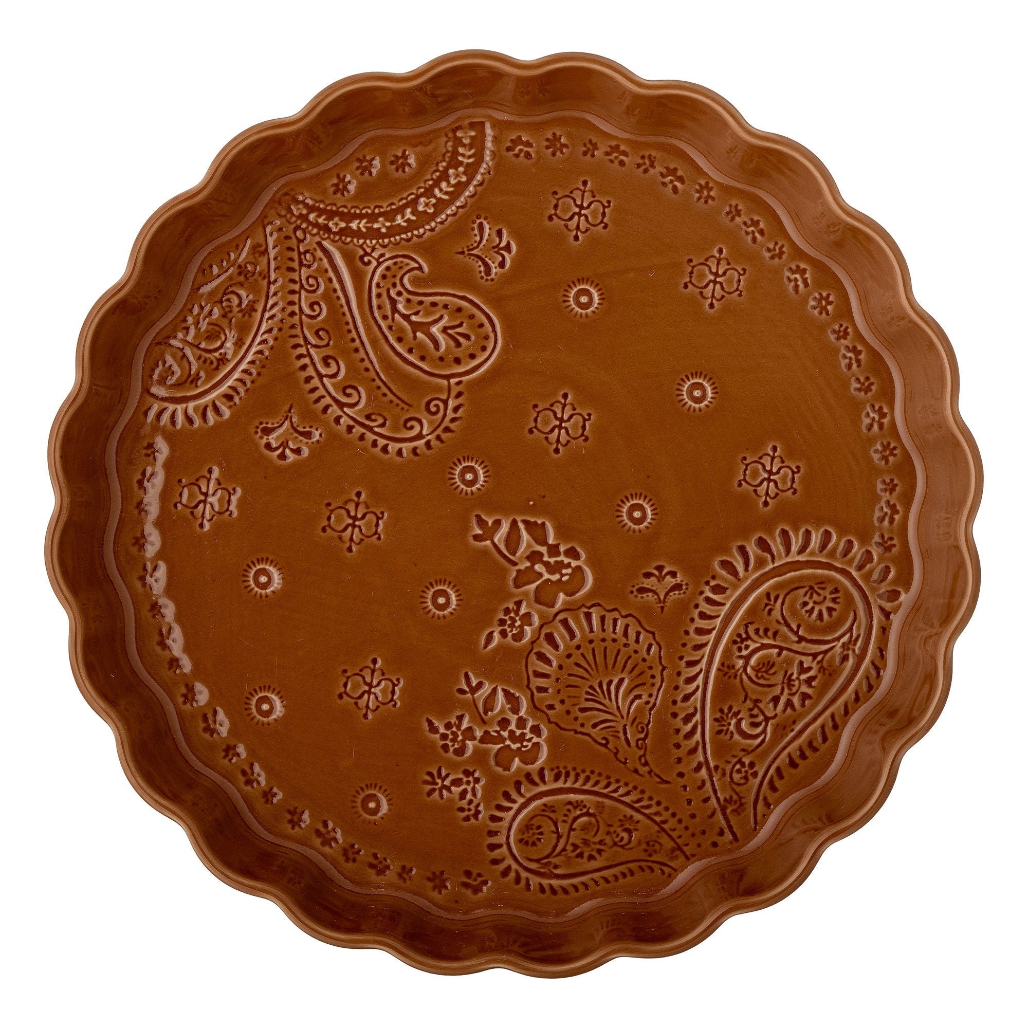 [product_category]-Bloomingville Rani Oven Dish , Brown, Stoneware-Bloomingville-5711173280711-82053007-BLO-2