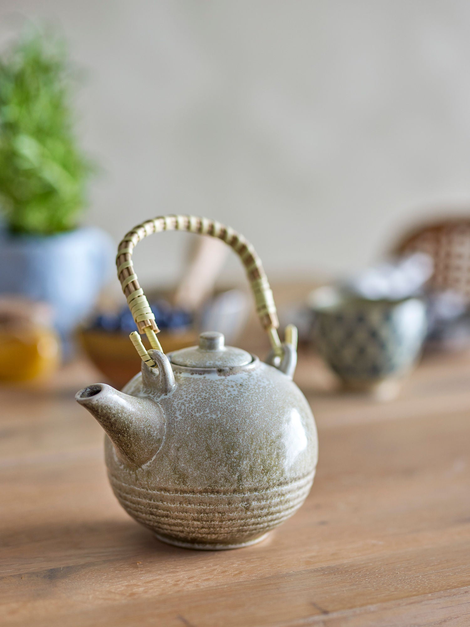 [product_category]-Bloomingville Razan Teapot, Nature, Stoneware-Bloomingville-5711173315833-82060374-BLO-5