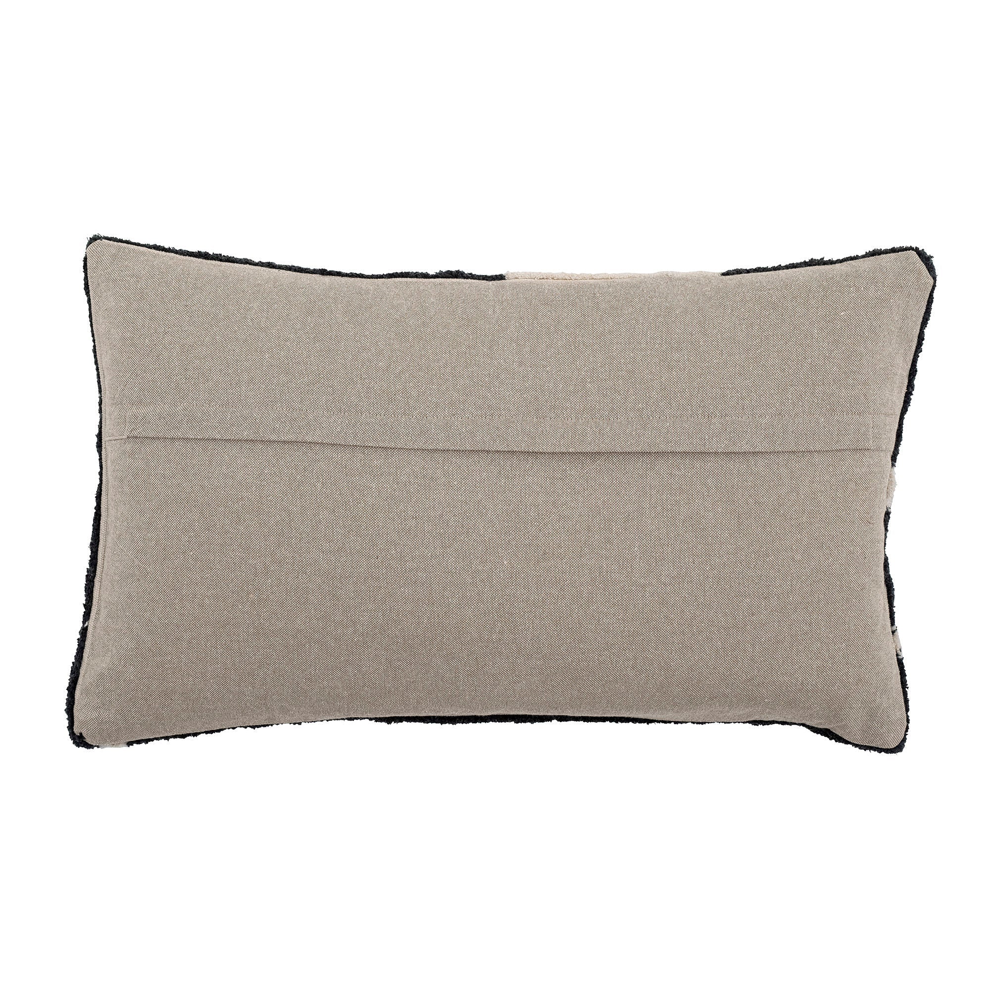 [product_category]-Bloomingville Ryton Cushion, Black, Cotton-Bloomingville-5711173322435-82066143-BLO-2