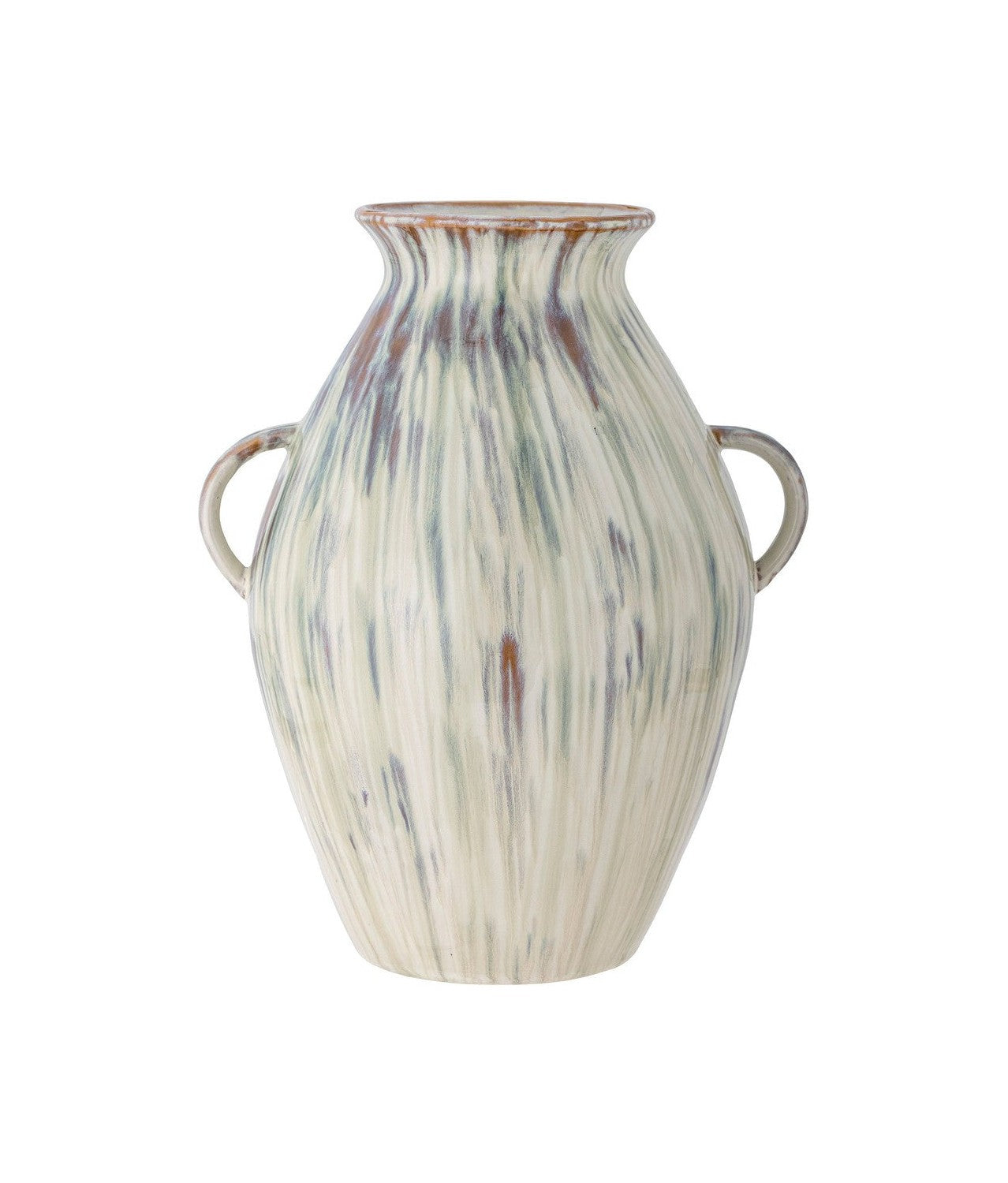 Vase Bloomingville Sanella, vert, grès