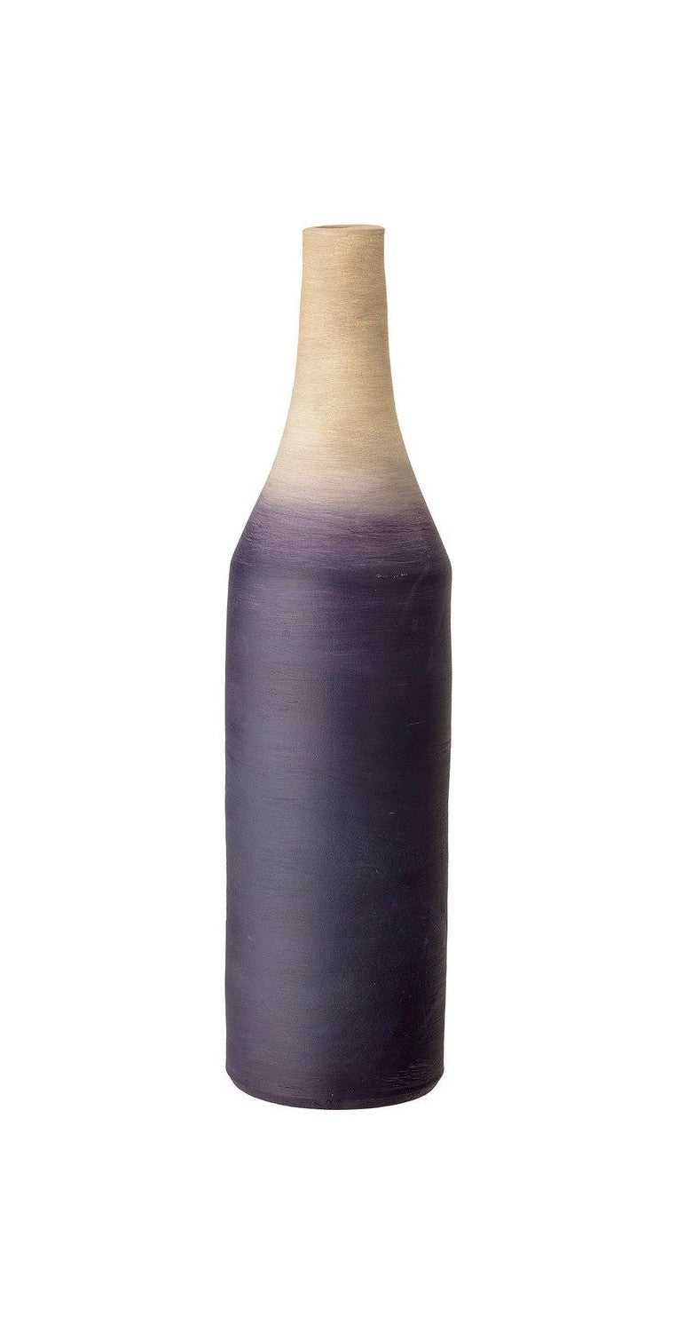 Jarrón de deco de Bloomingville Serok, púrpura, terracota
