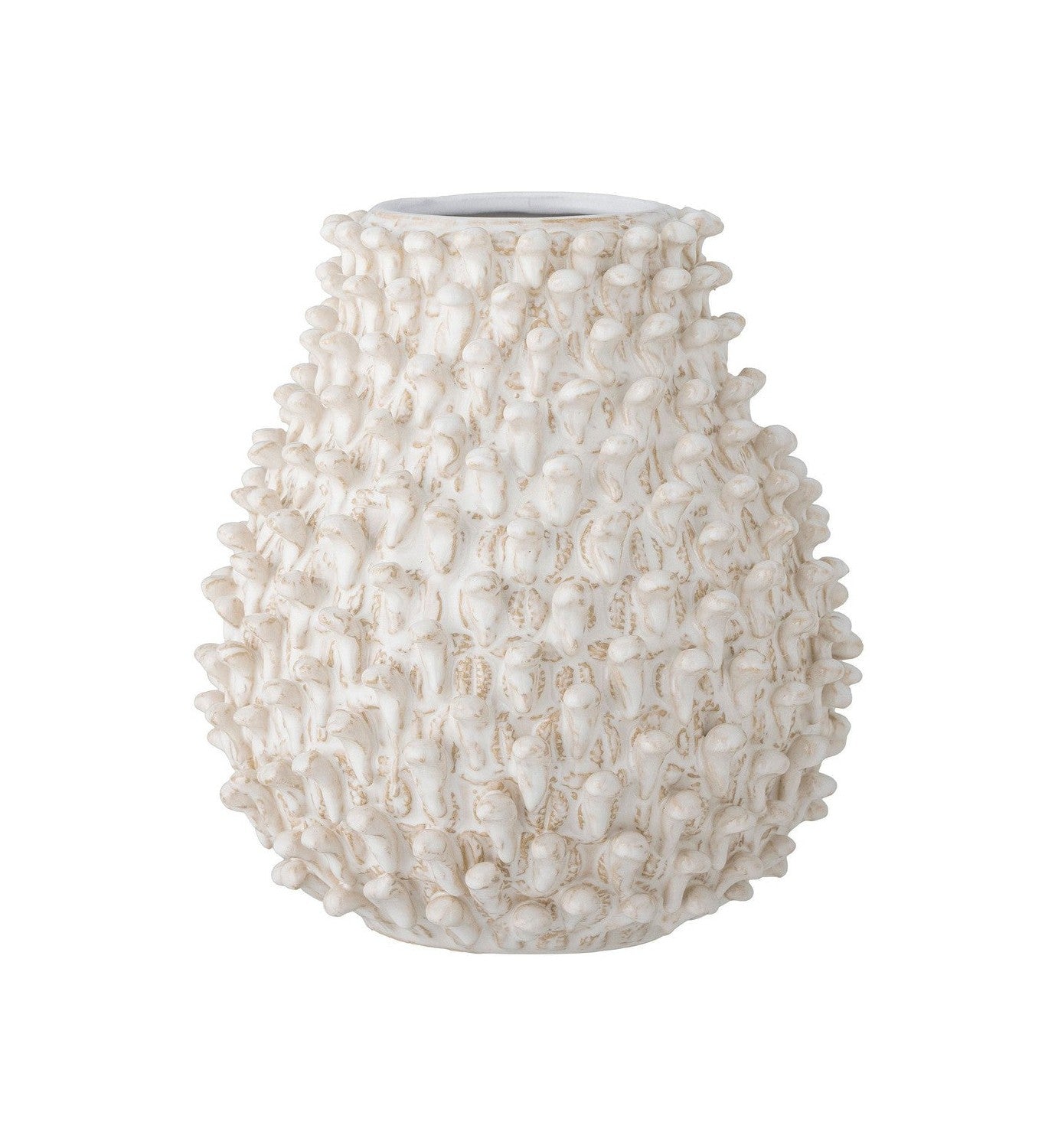 Bloomingville Spikey Vase, Natur, Steinzeug